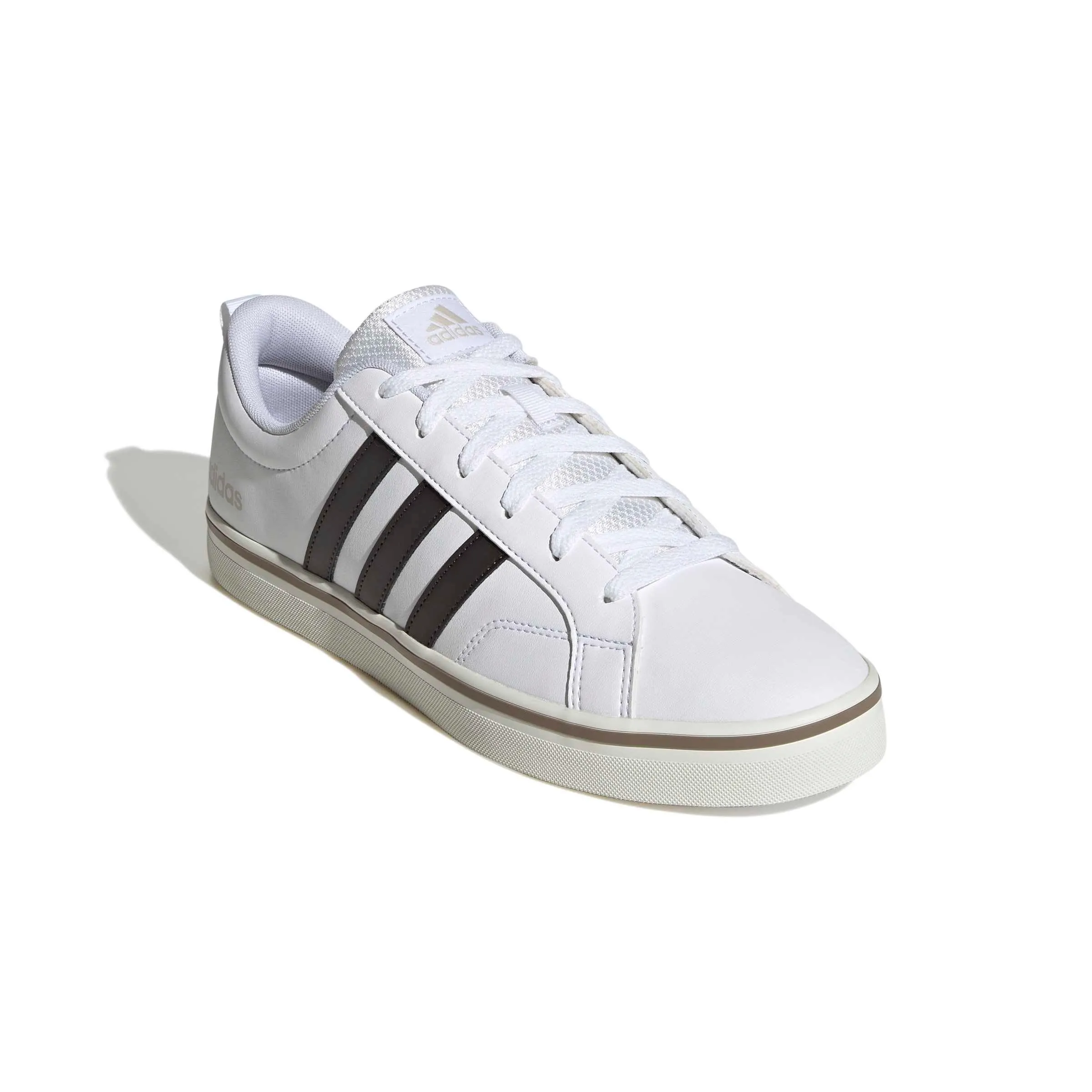adidas Uomo Vs Pace 2.0 Shoes, Ftwr White/Aurora Coffee/Alumina, 46 EU - immagine 3