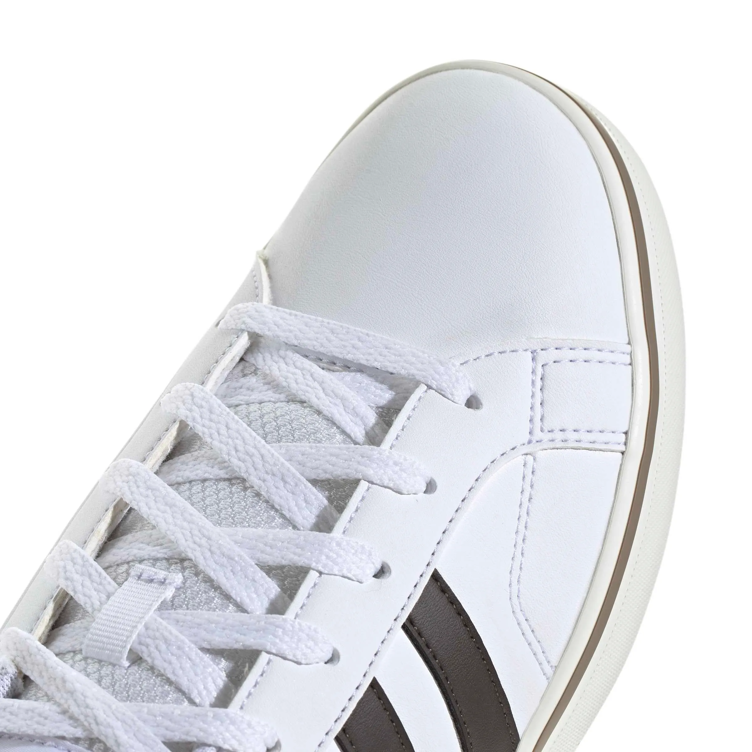 adidas Uomo Vs Pace 2.0 Shoes, Ftwr White/Aurora Coffee/Alumina, 41 1/3 EU - immagine 5