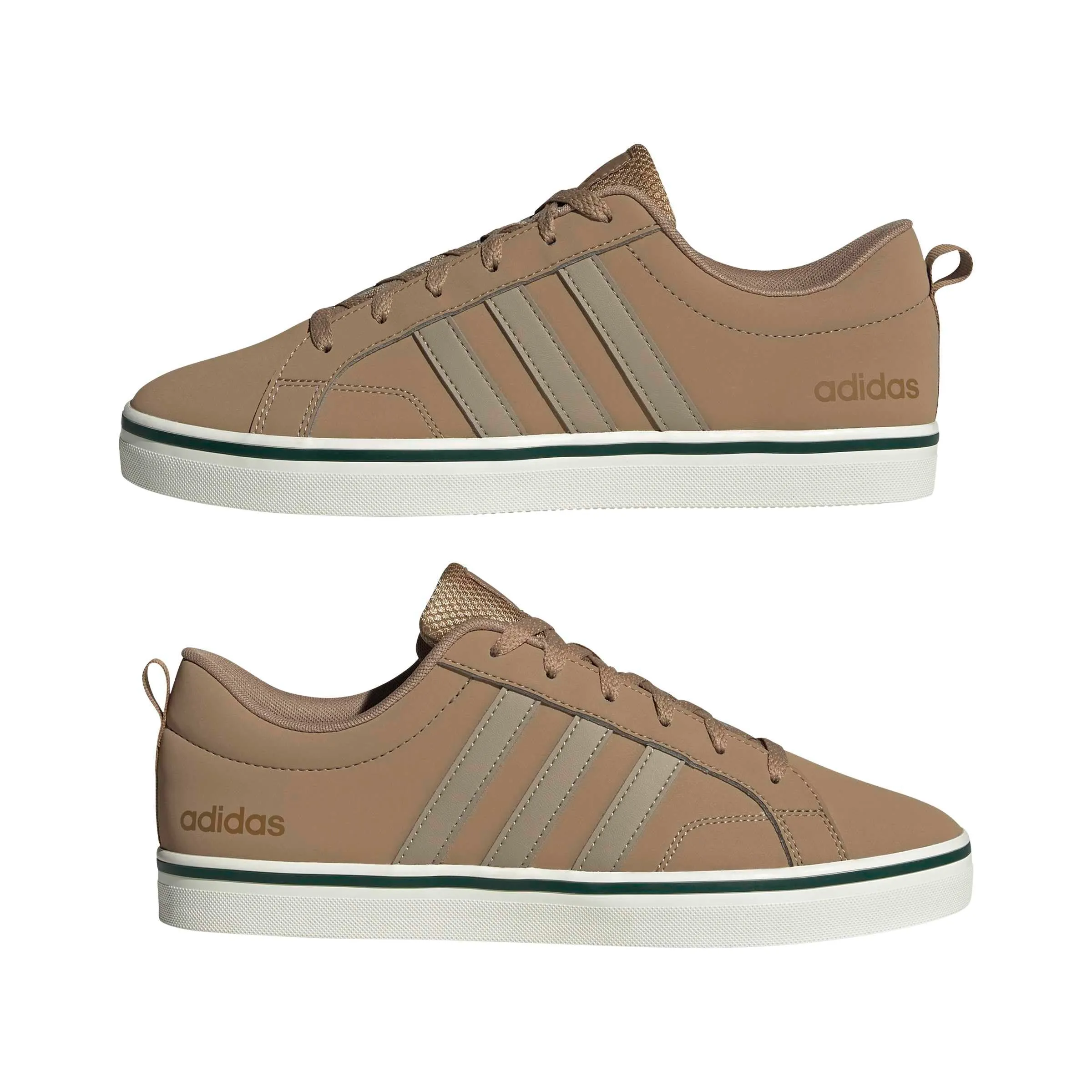 adidas Uomo VS Pace 2.0 Shoes, Cardboard/Blanch Cargo/Collegiate Green, 41 1/3 EU - immagine 6