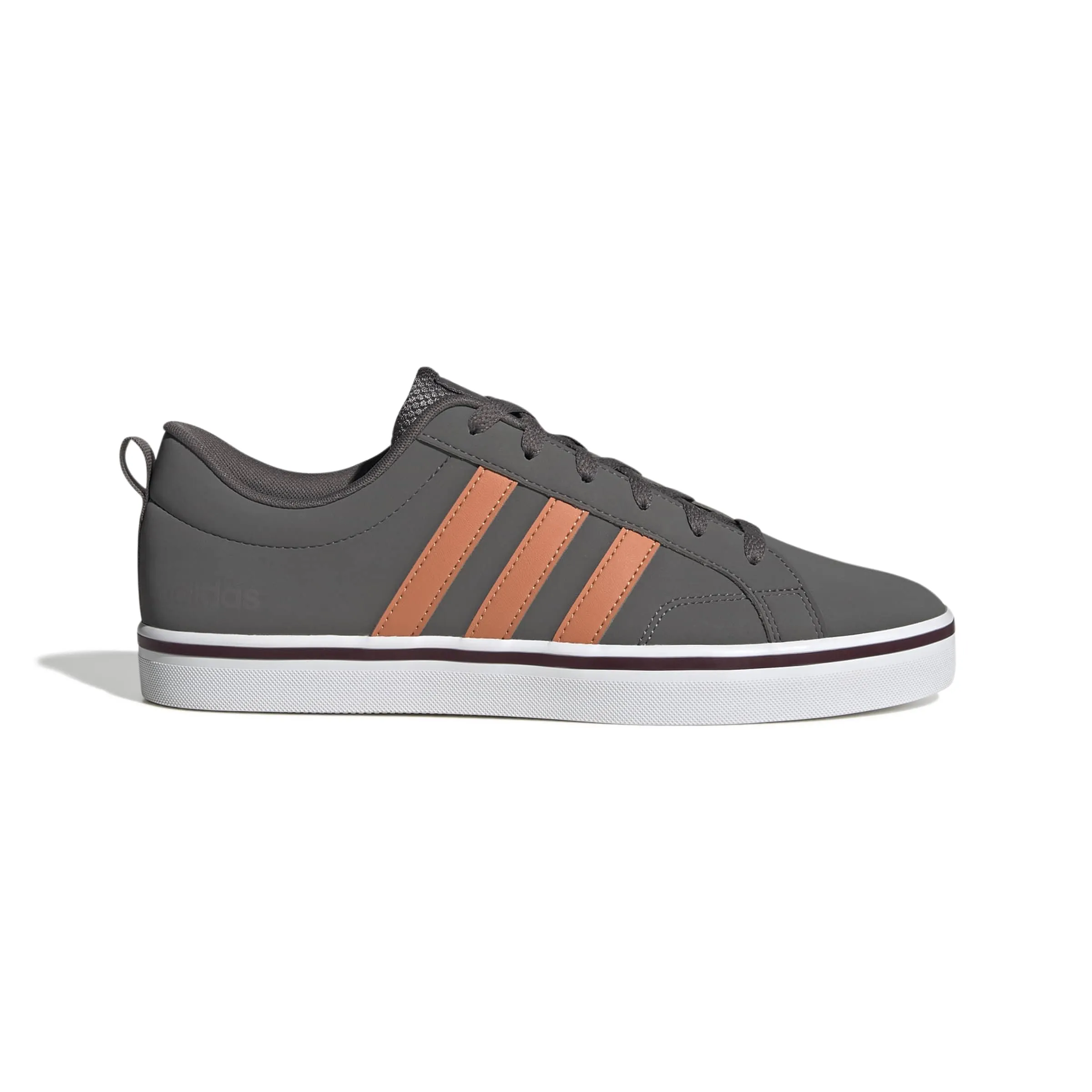 adidas Uomo VS Pace 2.0 Shoes, Charcoal/Dusky Orange/Ftwr White, 48 EU - immagine 2