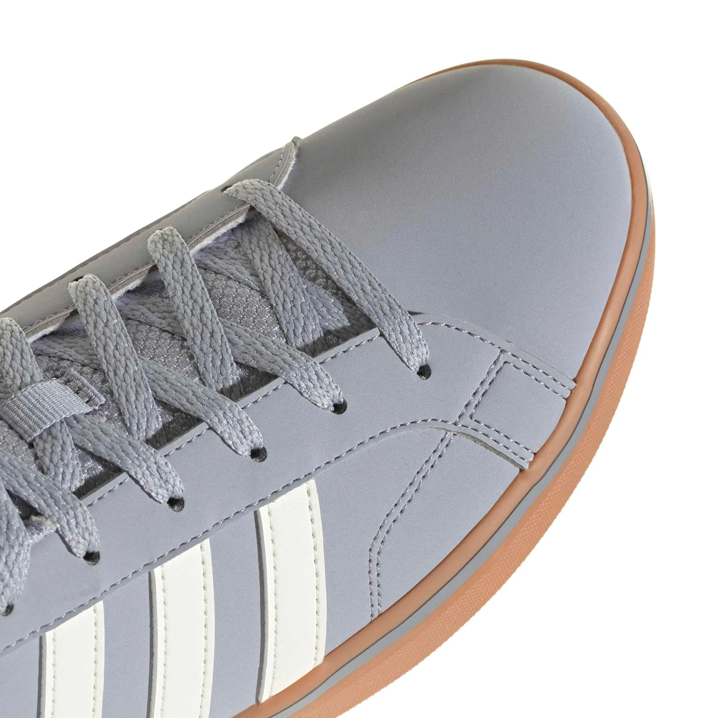 adidas Uomo Vs Pace 2.0 Shoes, Halo Silver/off White/Gum10, 47 1/3 EU - immagine 5