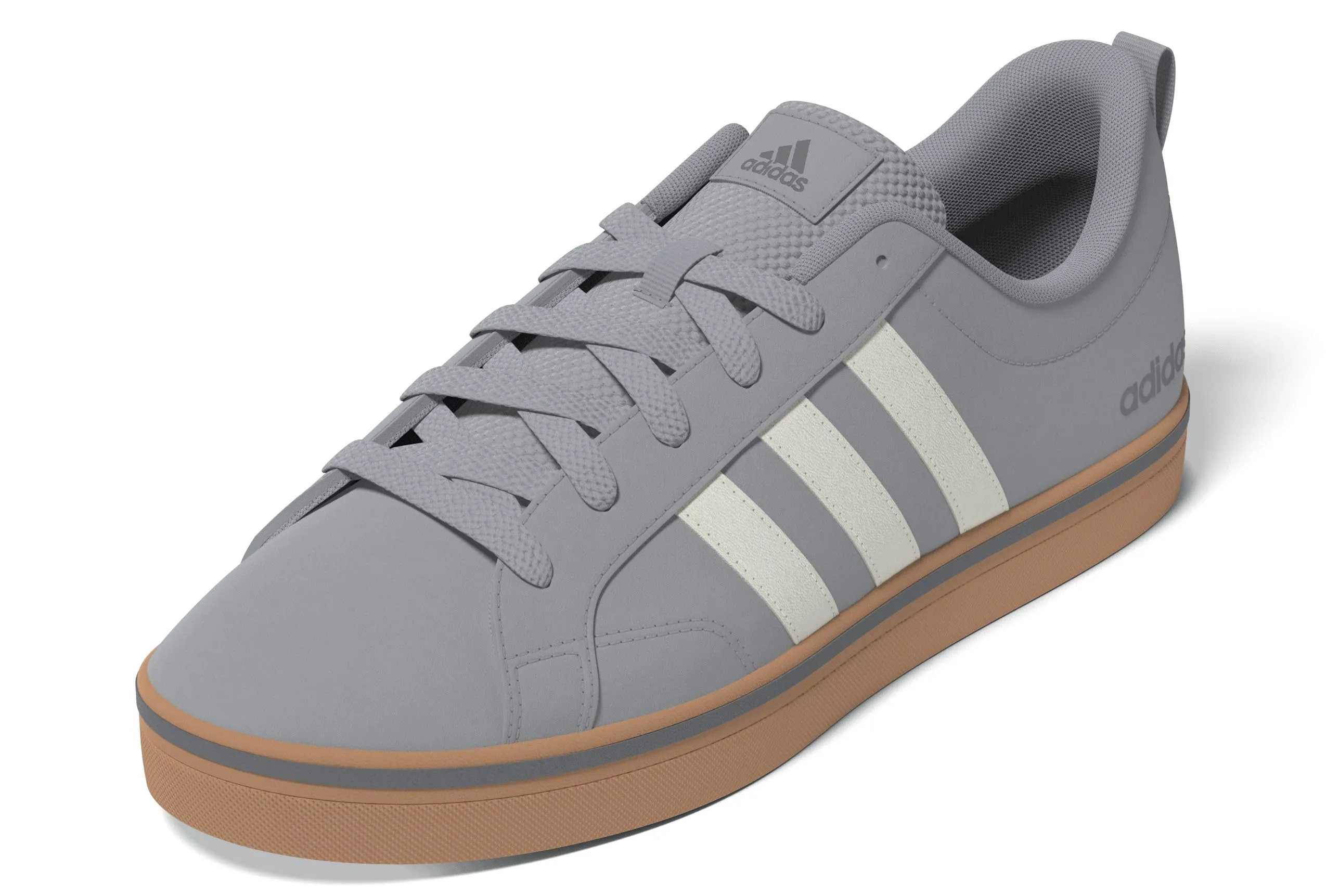 adidas Uomo Vs Pace 2.0 Shoes, Halo Silver/off White/Gum10, 47 1/3 EU - immagine 9