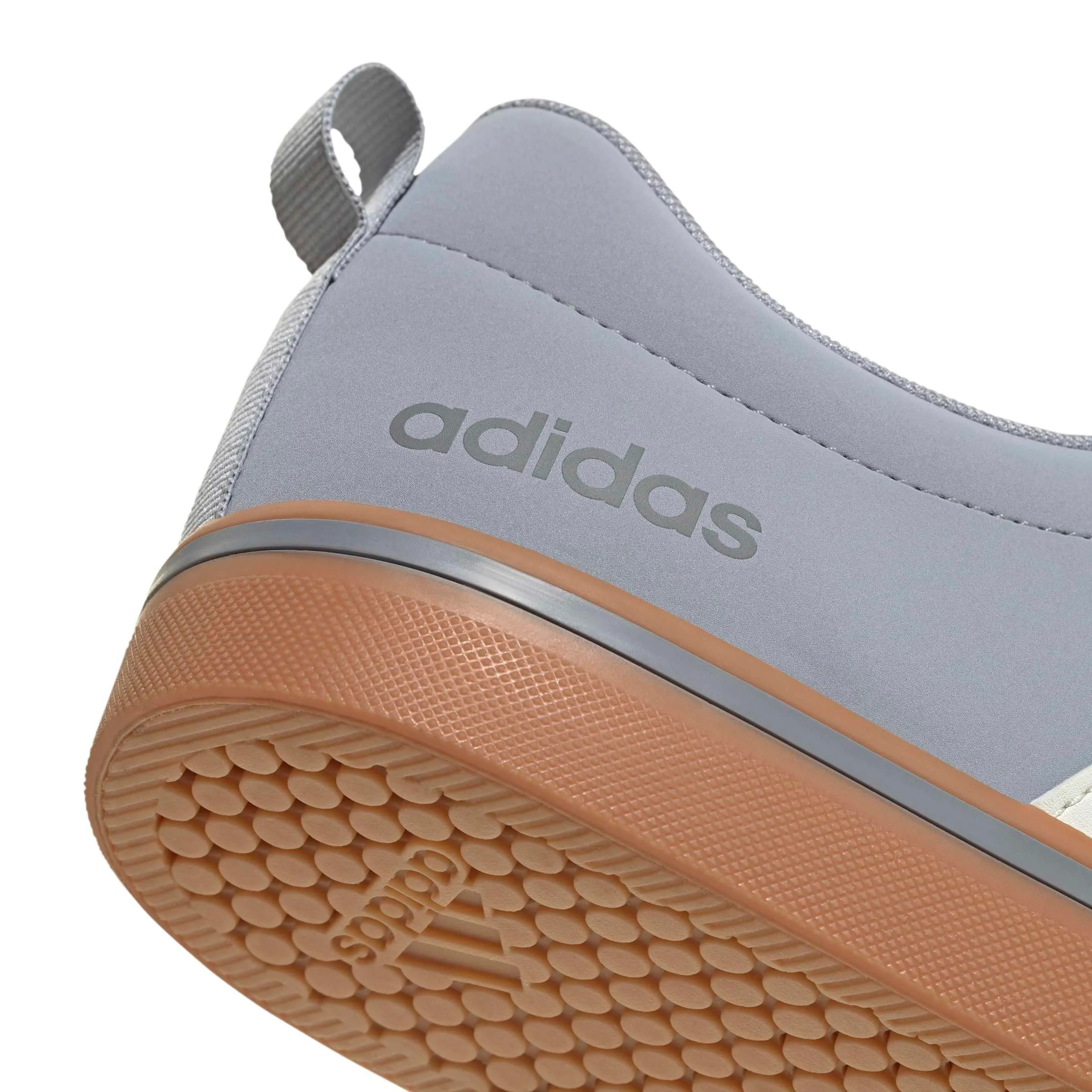 adidas Uomo Vs Pace 2.0 Shoes, Halo Silver/off White/Gum10, 45 1/3 EU - immagine 4