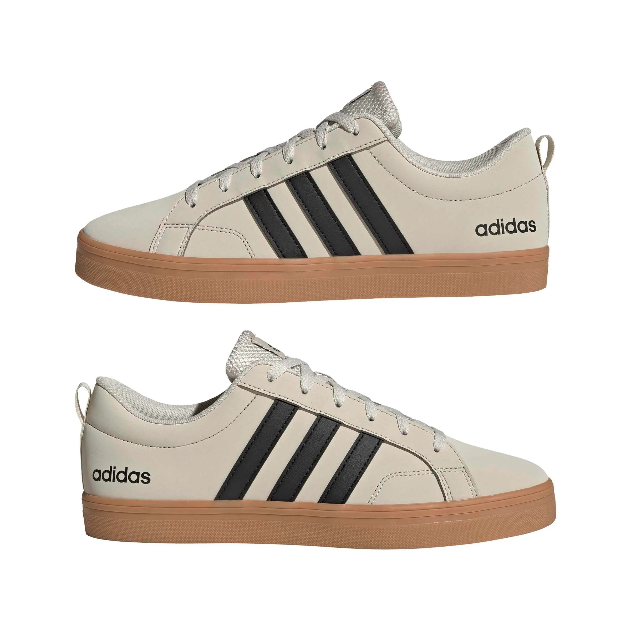 adidas Uomo Vs Pace 2.0 Shoes, Alumina/Core Black/Gum10, 38 2/3 EU - immagine 6