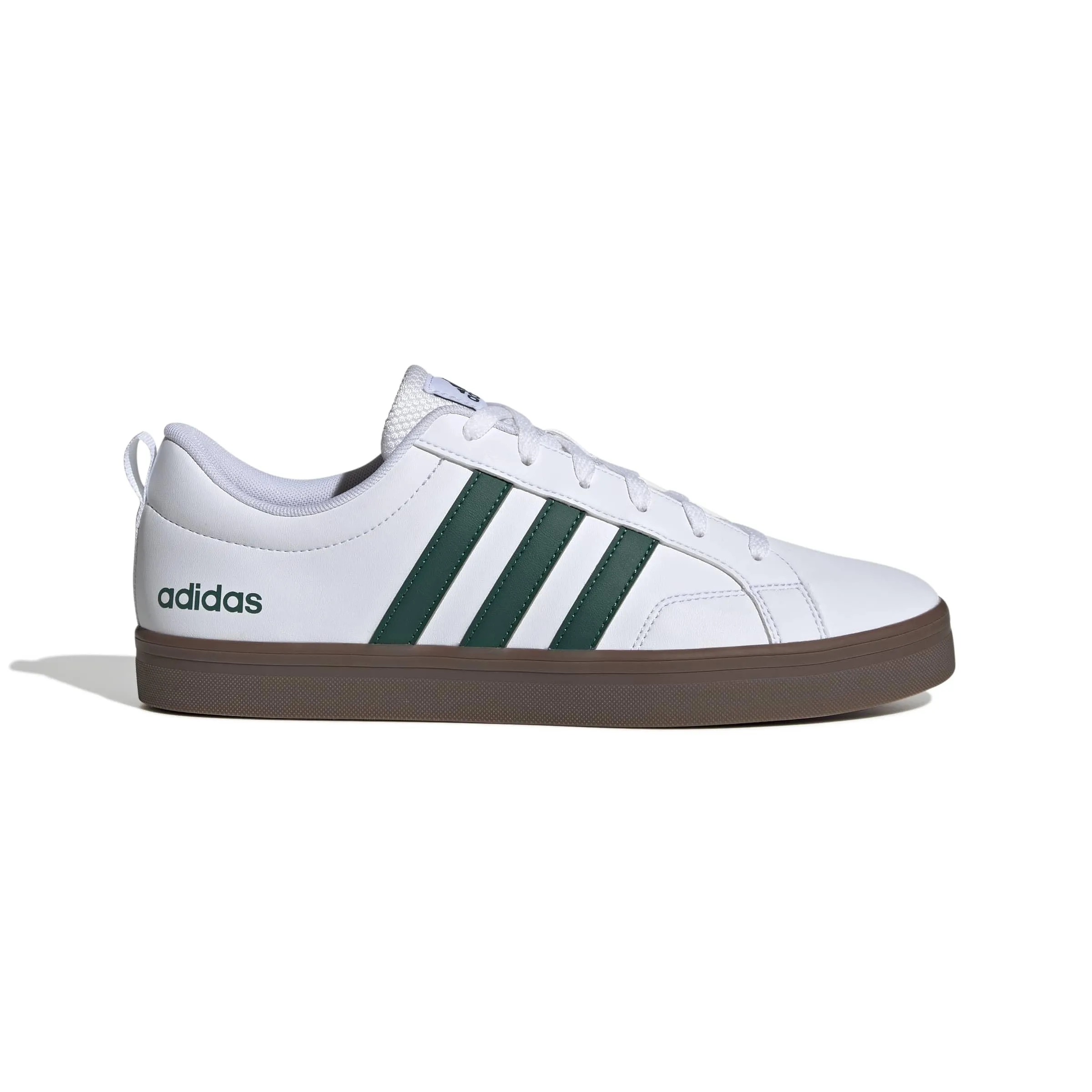 adidas Uomo Vs Pace 2.0 Shoes, Ftwr White/Collegiate Green/Gum5, 36 2/3 EU - immagine 2