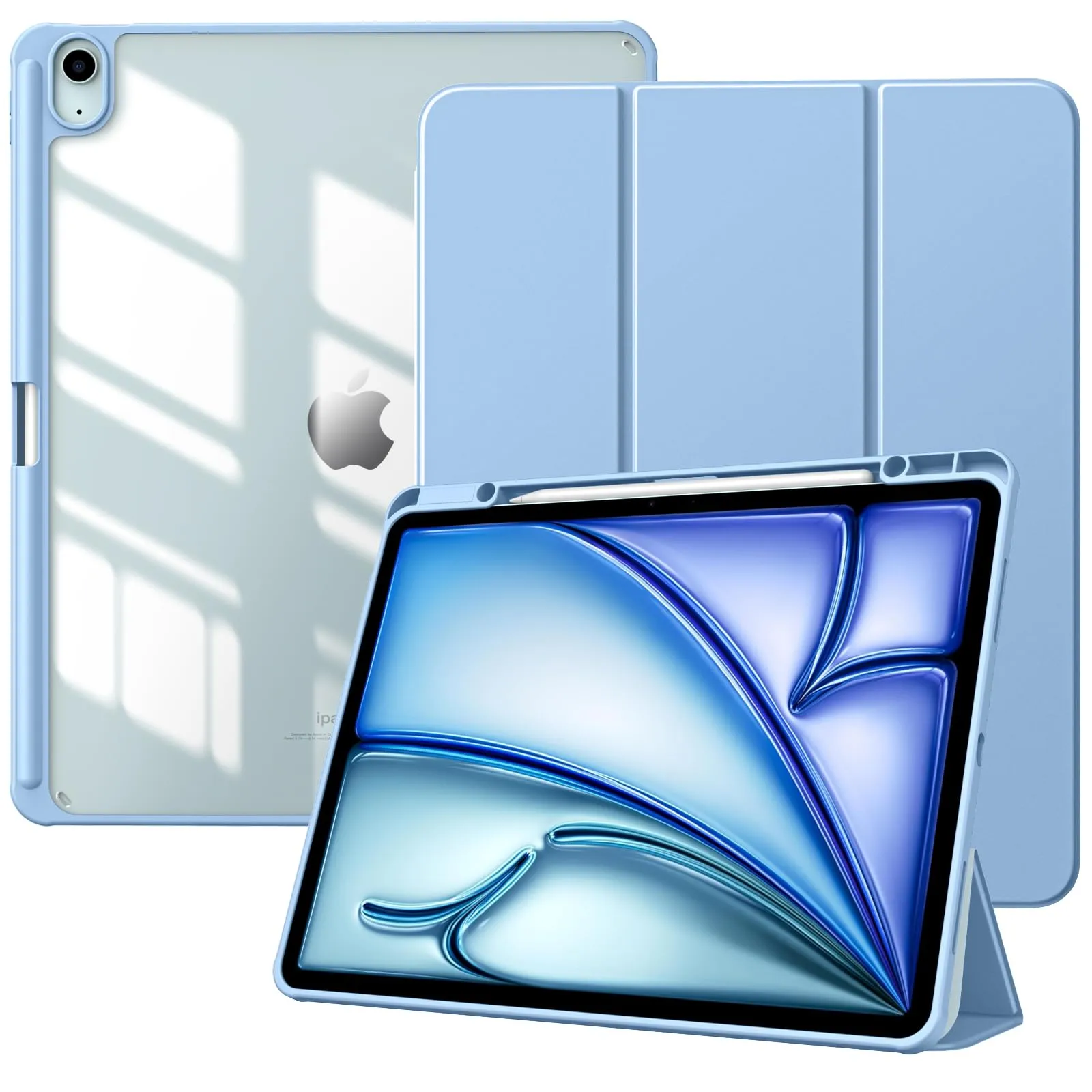 TiMOVO Cover per iPad Air 13 Pollici M4/M3/M2, Azzurro Cielo Soleggiato - immagine 1