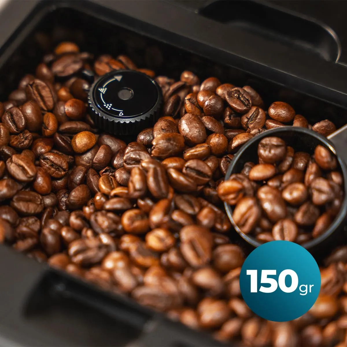 Cecotec Macchina da Caffè Superautomatica Cremmaet Steam. 1350W, 19Bar, 5 Livelli Macinatura, Serbatoio Chicchi 150g, Acqua 1.1L, Thermoblock, Vaporizzatore, Pulizia Automatica, Pannello Tattile - immagine 10