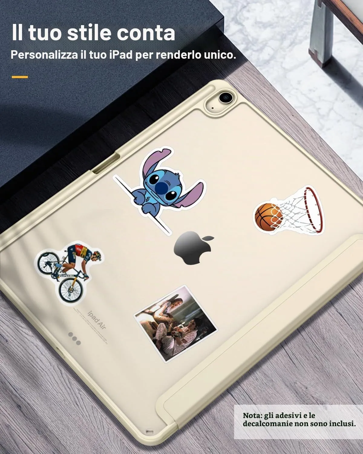TiMOVO Cover per iPad Air 13 Pollici M4/M3/M2, Galassia - immagine 5