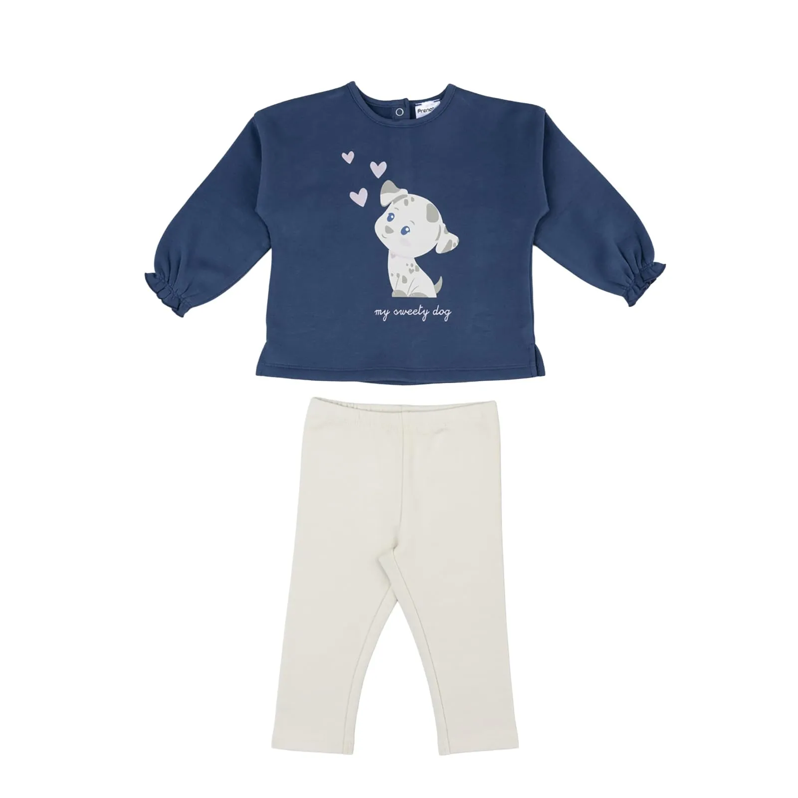 Prénatal Prénatal Baby Girls In Morbido Cotone Fw25 1 Blu 6-9 M - immagine 1