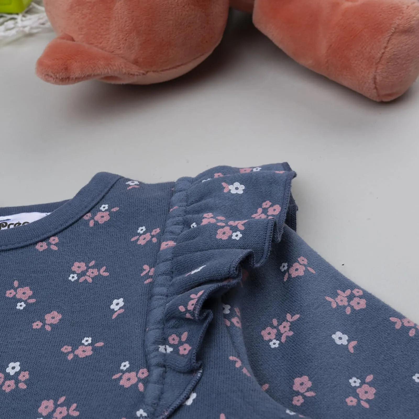 Prénatal Prénatal Baby Girls In Morbido Cotone Fw25 1 Rosa Chiaro 6-9 M - immagine 3