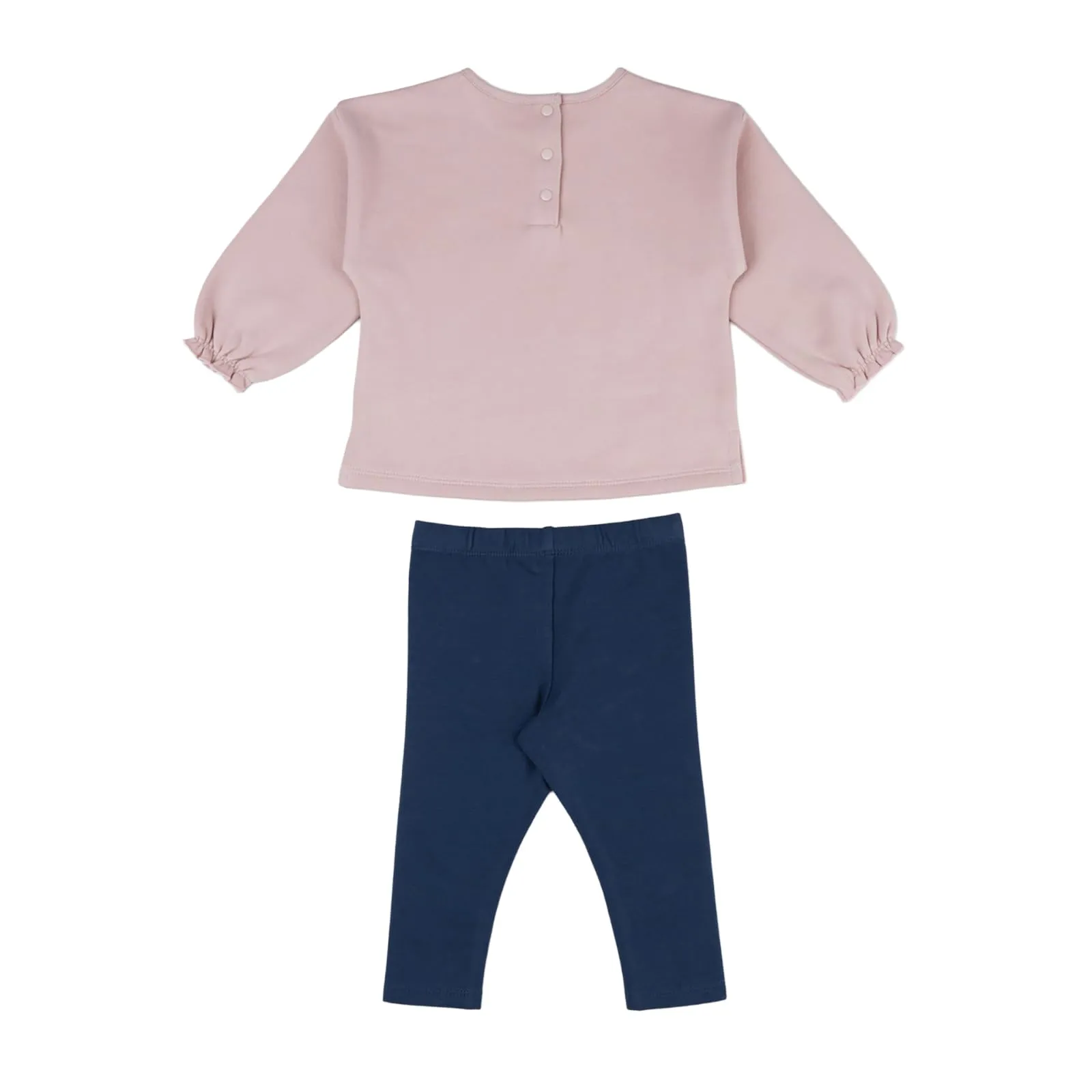 Prénatal Prénatal Baby Girls In Morbido Cotone Fw25 1 Rosa 9-12 M - immagine 2