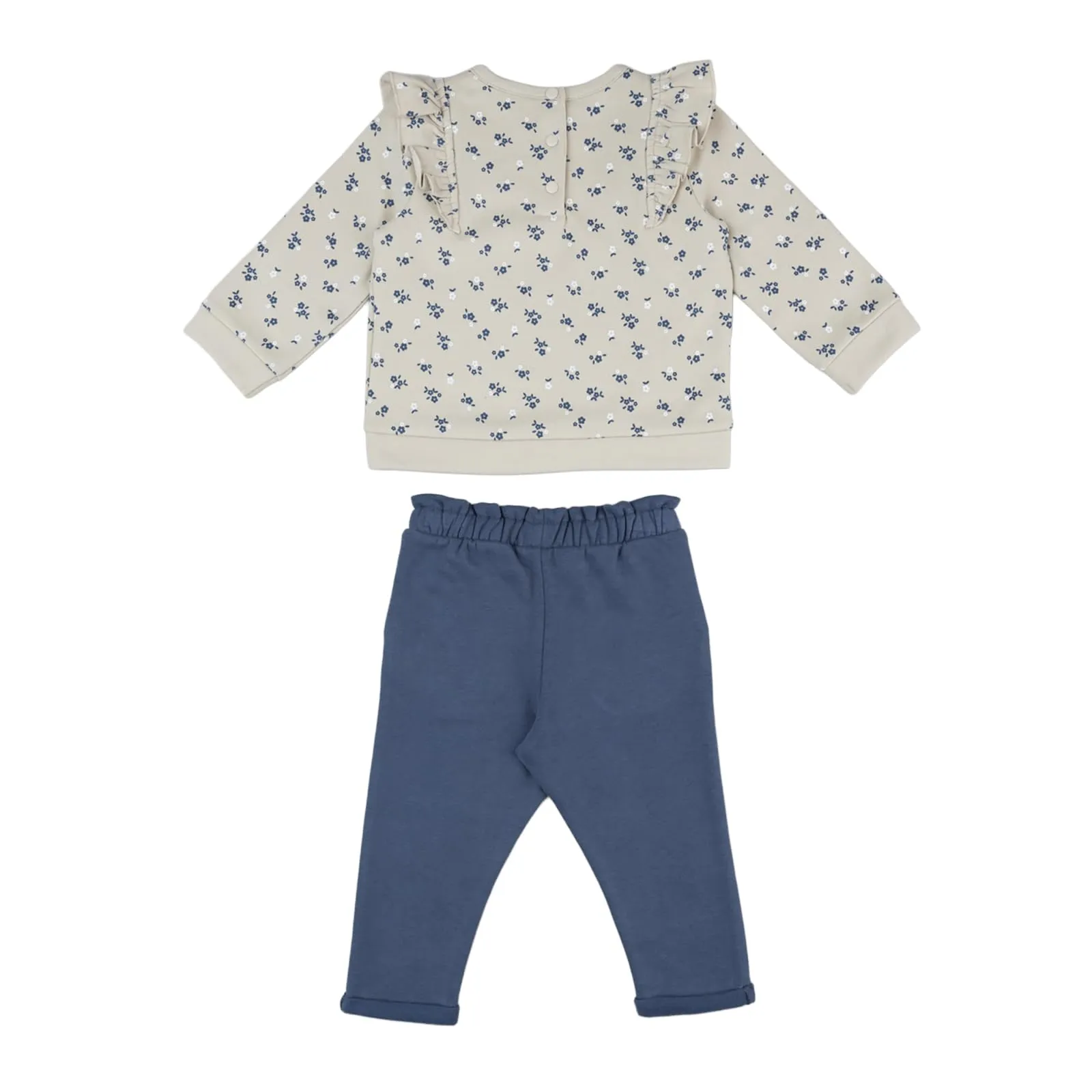 Prénatal Prénatal Baby Girls In Morbido Cotone Fw25 1 Beige 12-18 M - immagine 2