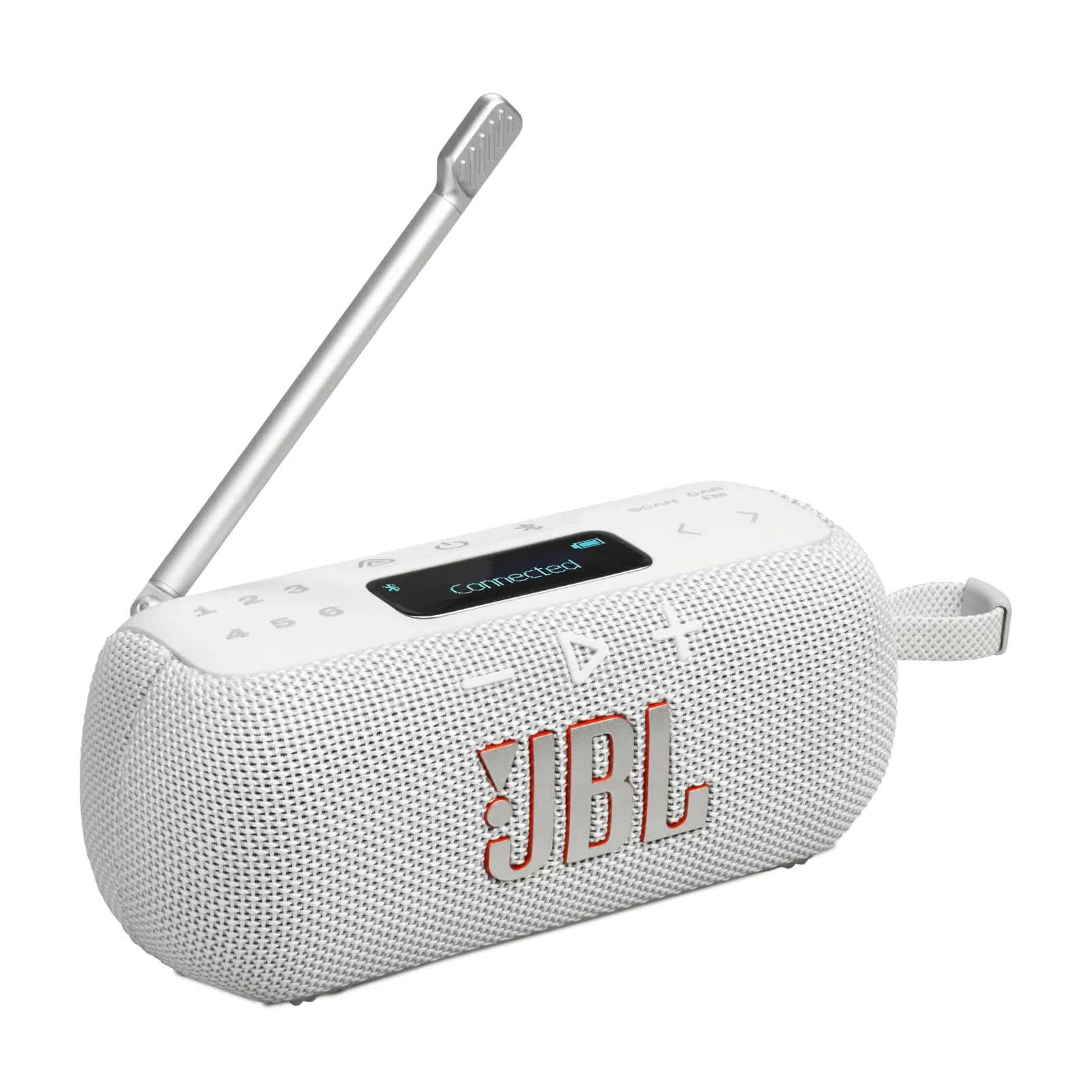 JBL Tuner 3, Radio Bluetooth Portatile, DAB/DAB+/FM, Bianco - immagine 1