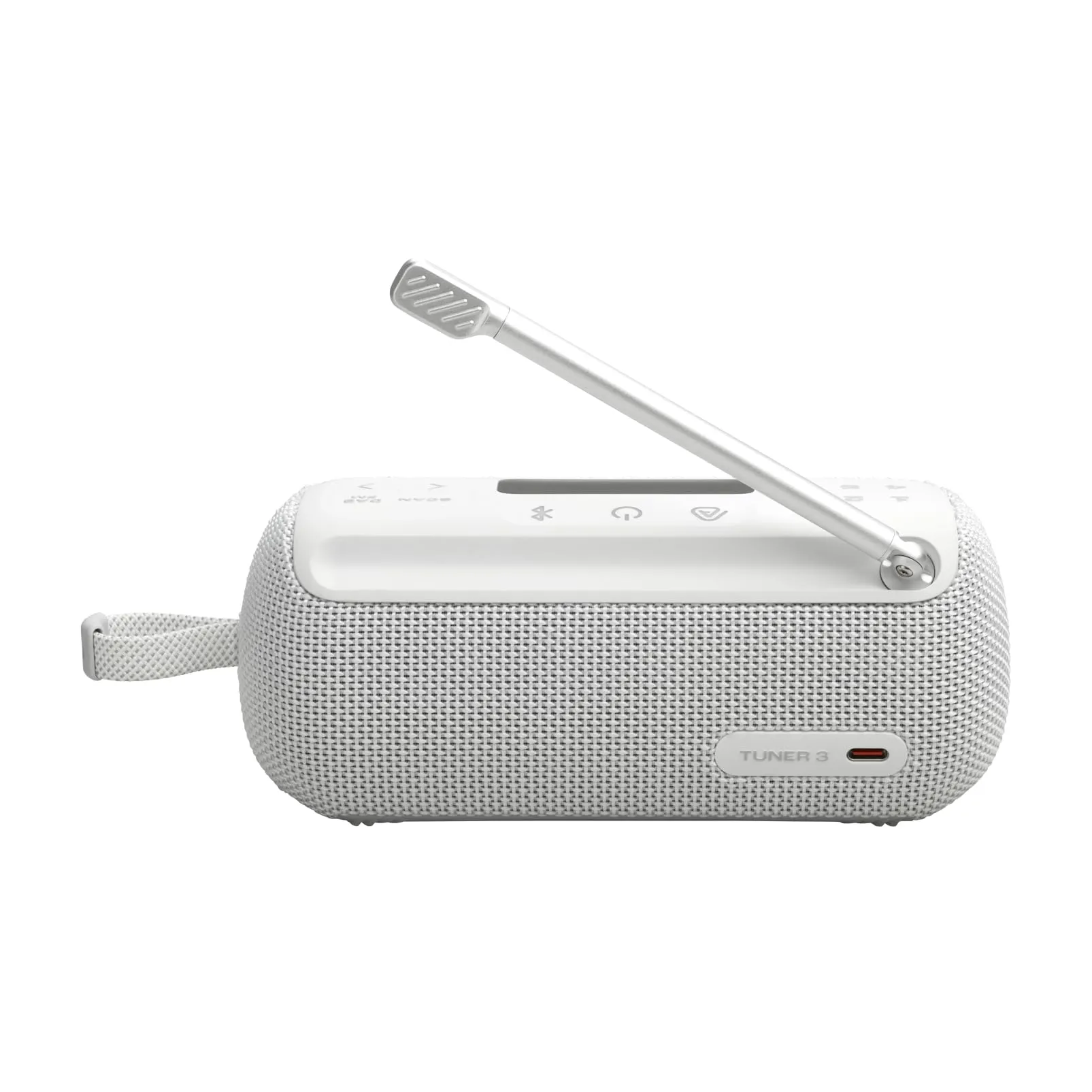JBL Tuner 3, Radio Bluetooth Portatile, DAB/DAB+/FM, Bianco - immagine 3