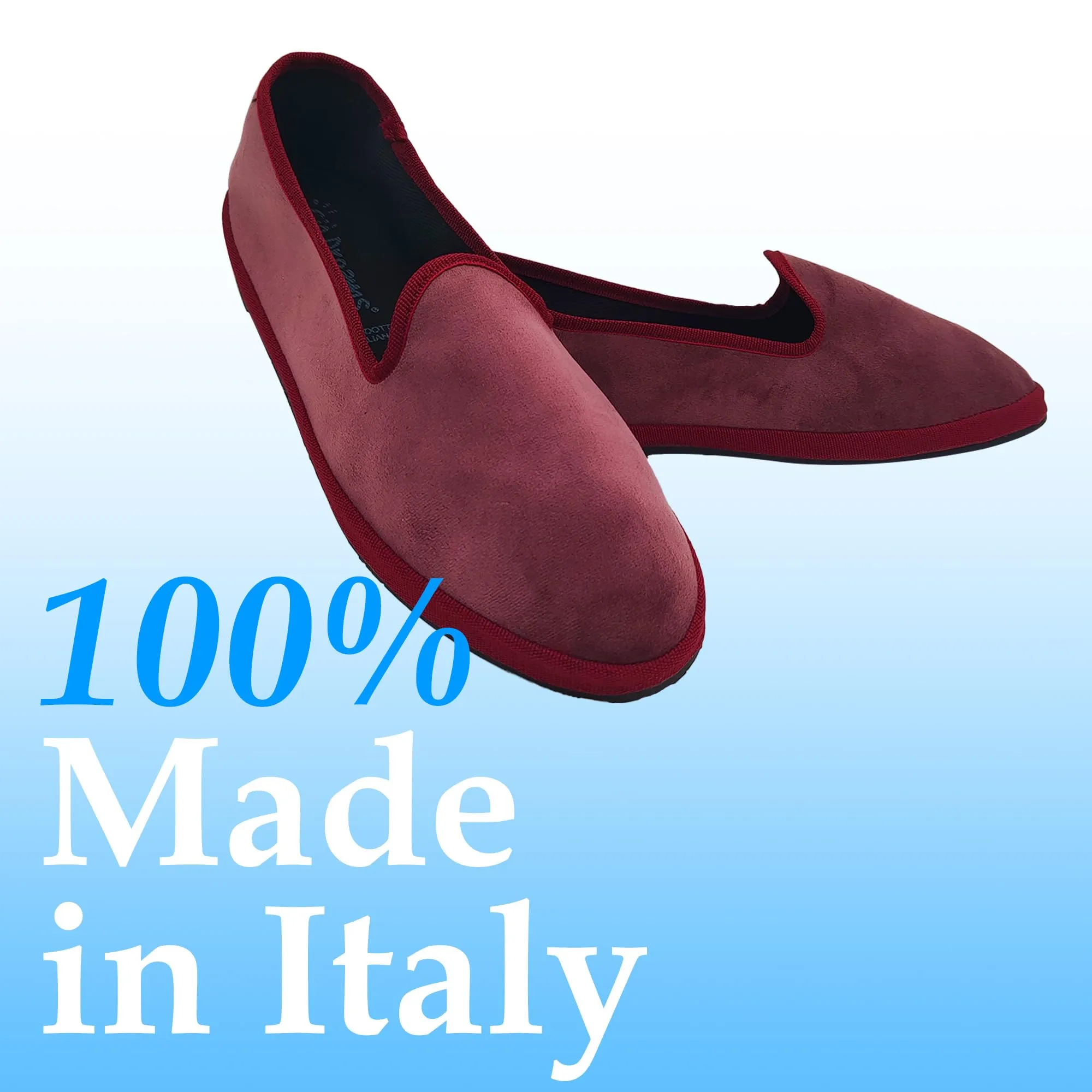 Giò Dreams Le Originali Friulane in Velluto Scarpe Fondo Carrarmato Ballerine Donna 100% Made in Italy (Cipria, Sistema Taglie Calzature EU, Adulto, Donna, Numero, Media, 41) - immagine 5