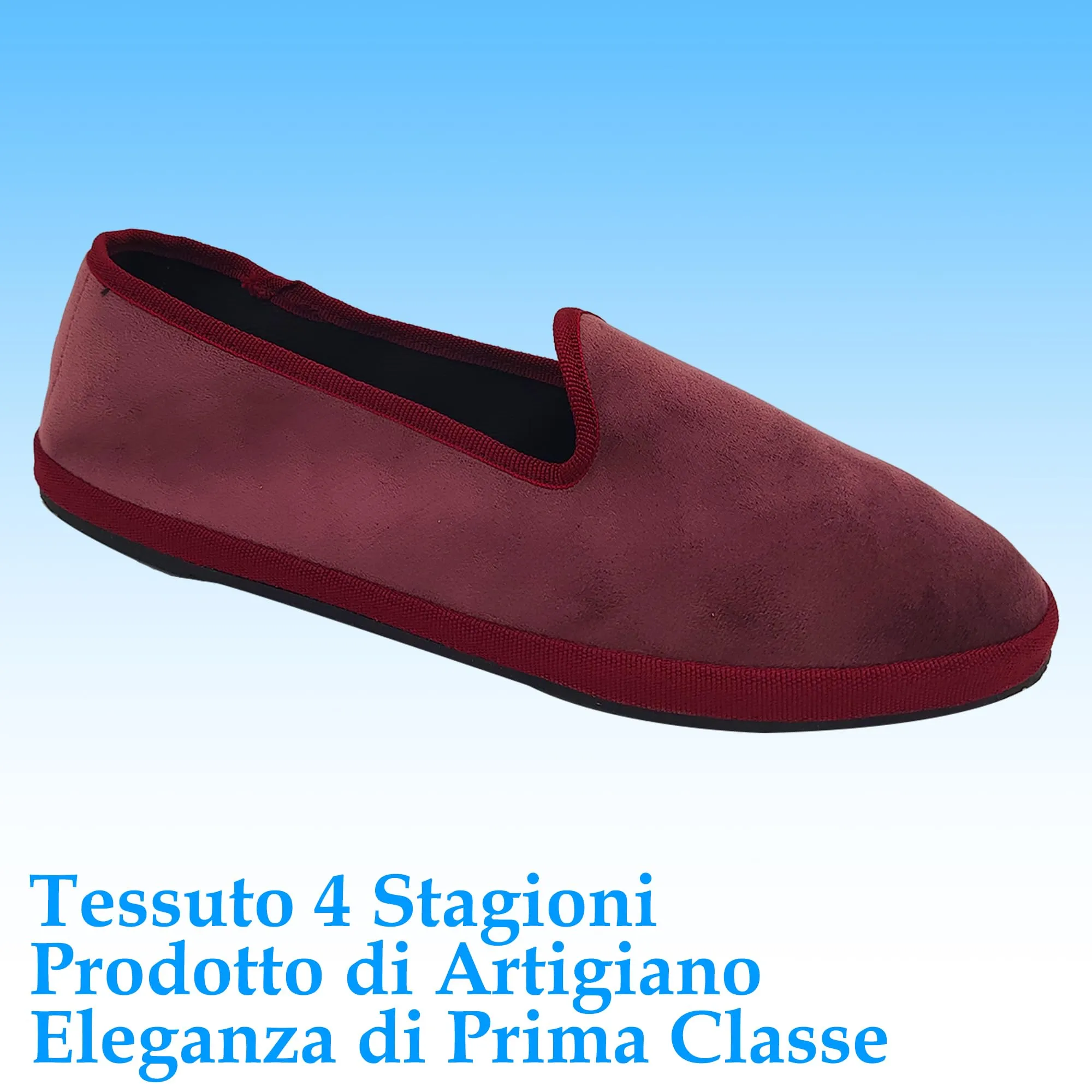 Giò Dreams Le Originali Friulane in Velluto Scarpe Fondo Carrarmato Ballerine Donna 100% Made in Italy (Cipria, Sistema Taglie Calzature EU, Adulto, Donna, Numero, Media, 40) - immagine 4