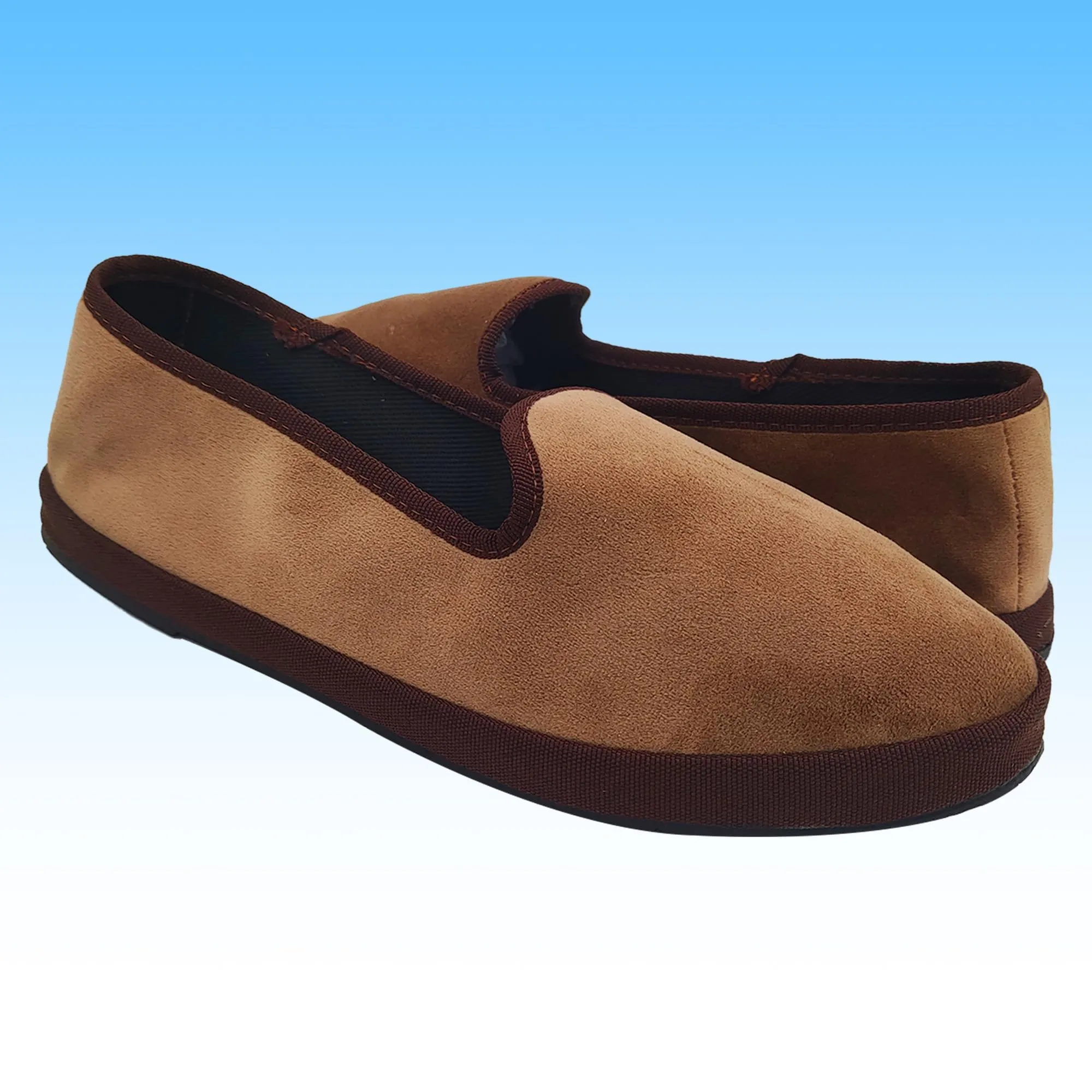 Giò Dreams Le Originali Friulane in Velluto Scarpe Fondo Carrarmato Ballerine Donna 100% Made in Italy (Nocciola, Sistema Taglie Calzature EU, Adulto, Donna, Numero, Media, 36) - immagine 2