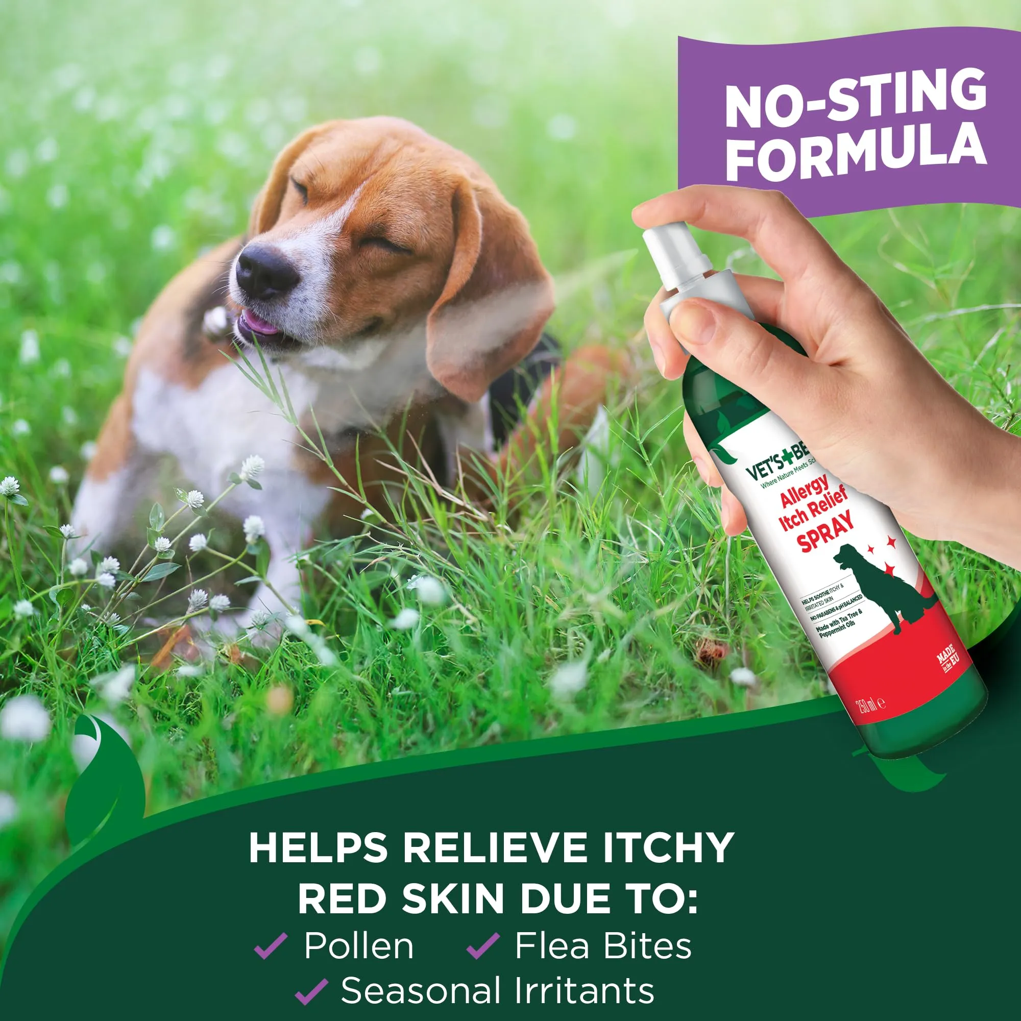 Vet's Best Spray Anti-Prurito per Cani 250ml - immagine 5