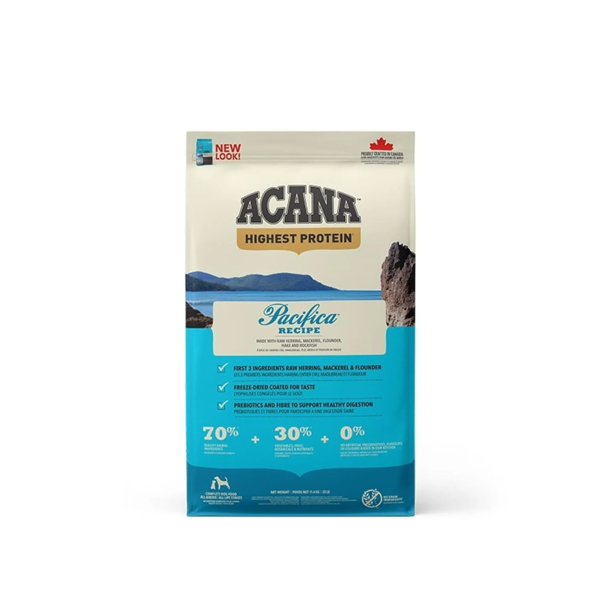 Acana Pacifica crocchette per cani 11,4kg con pesce fresco 60 x cento - immagine 3