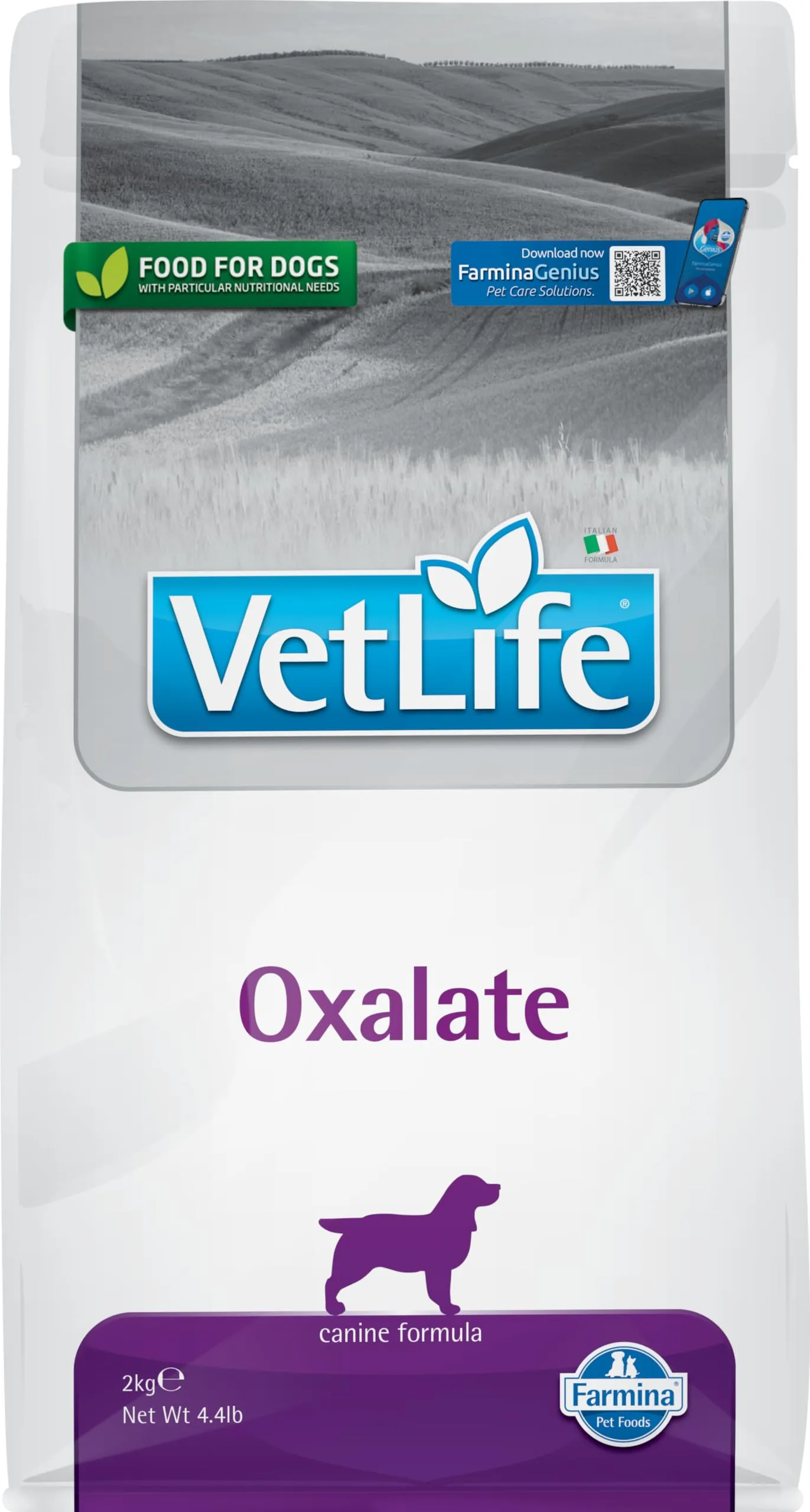Farmina, Vet Life Oxalate, Cane Adult, 2kg - immagine 1