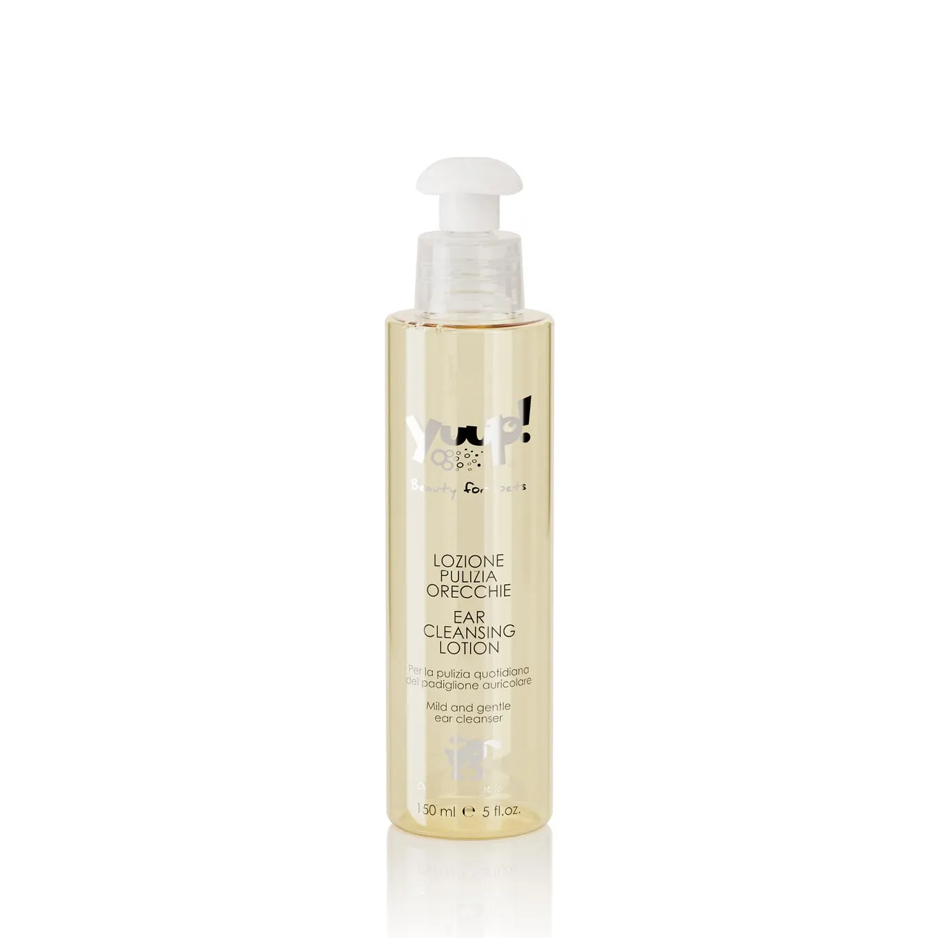 YUUP! - Lozione per la pulizia quotidiana delle orecchie di cane e gatto con Propoli, Salice Bianco e olio di Tea Tree, 150 ml - immagine 1