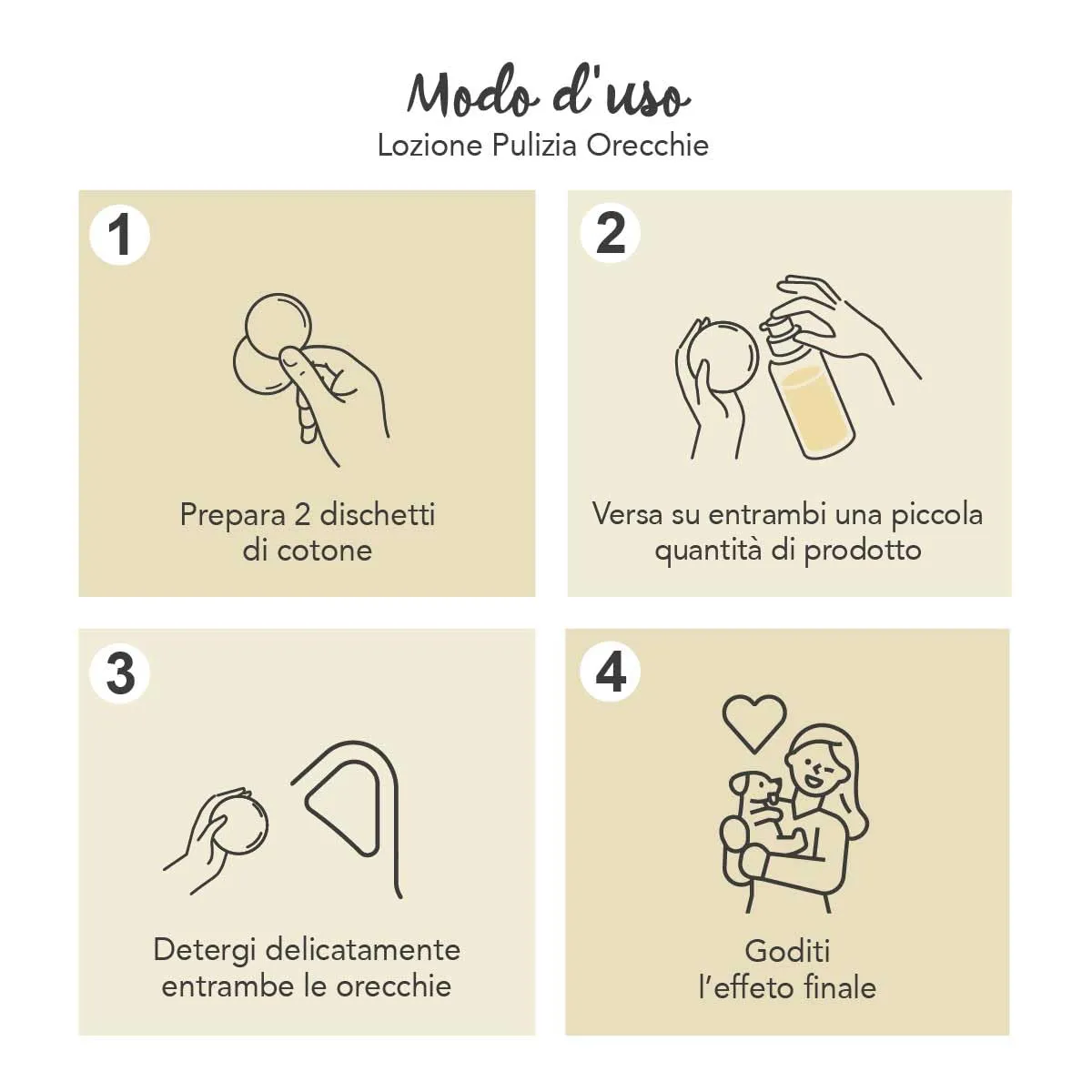 YUUP! - Lozione per la pulizia quotidiana delle orecchie di cane e gatto con Propoli, Salice Bianco e olio di Tea Tree, 150 ml - immagine 3