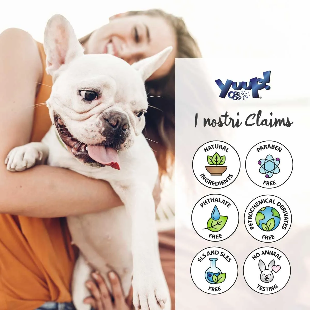 YUUP! - Lozione per la pulizia quotidiana delle orecchie di cane e gatto con Propoli, Salice Bianco e olio di Tea Tree, 150 ml - immagine 5