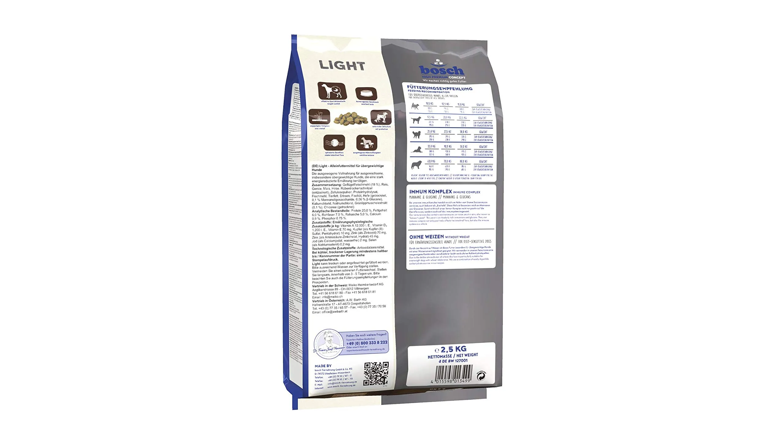 bosch HPC Light | Cibo secco per cani in sovrappeso di tutte le razze | 1 x 2500 g - immagine 4