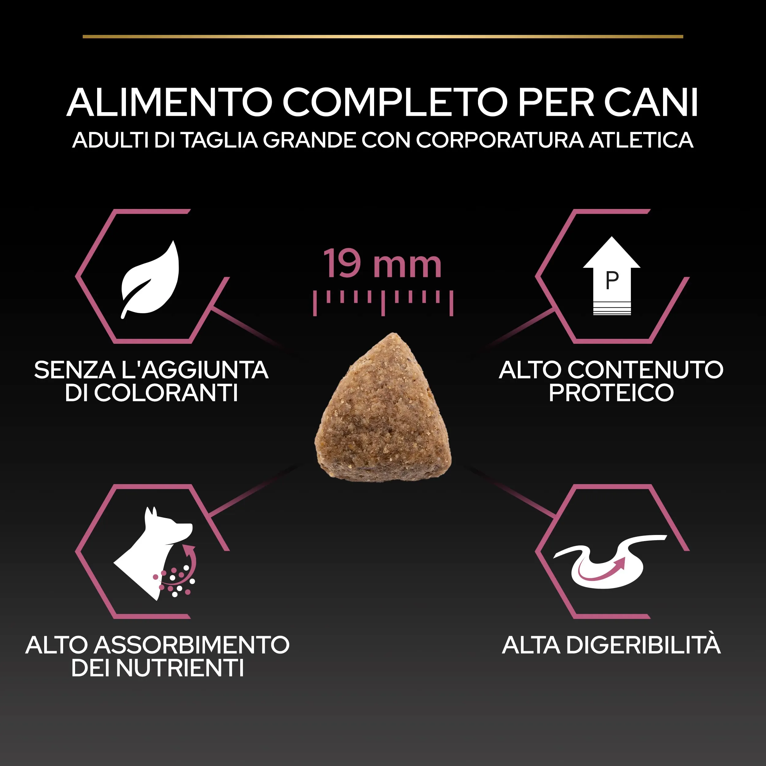 PURINA PRO PLAN Sensitive Skin Large Athletic Crocchette per Cani Adulti con Pesce Sacco da 14kg - immagine 5