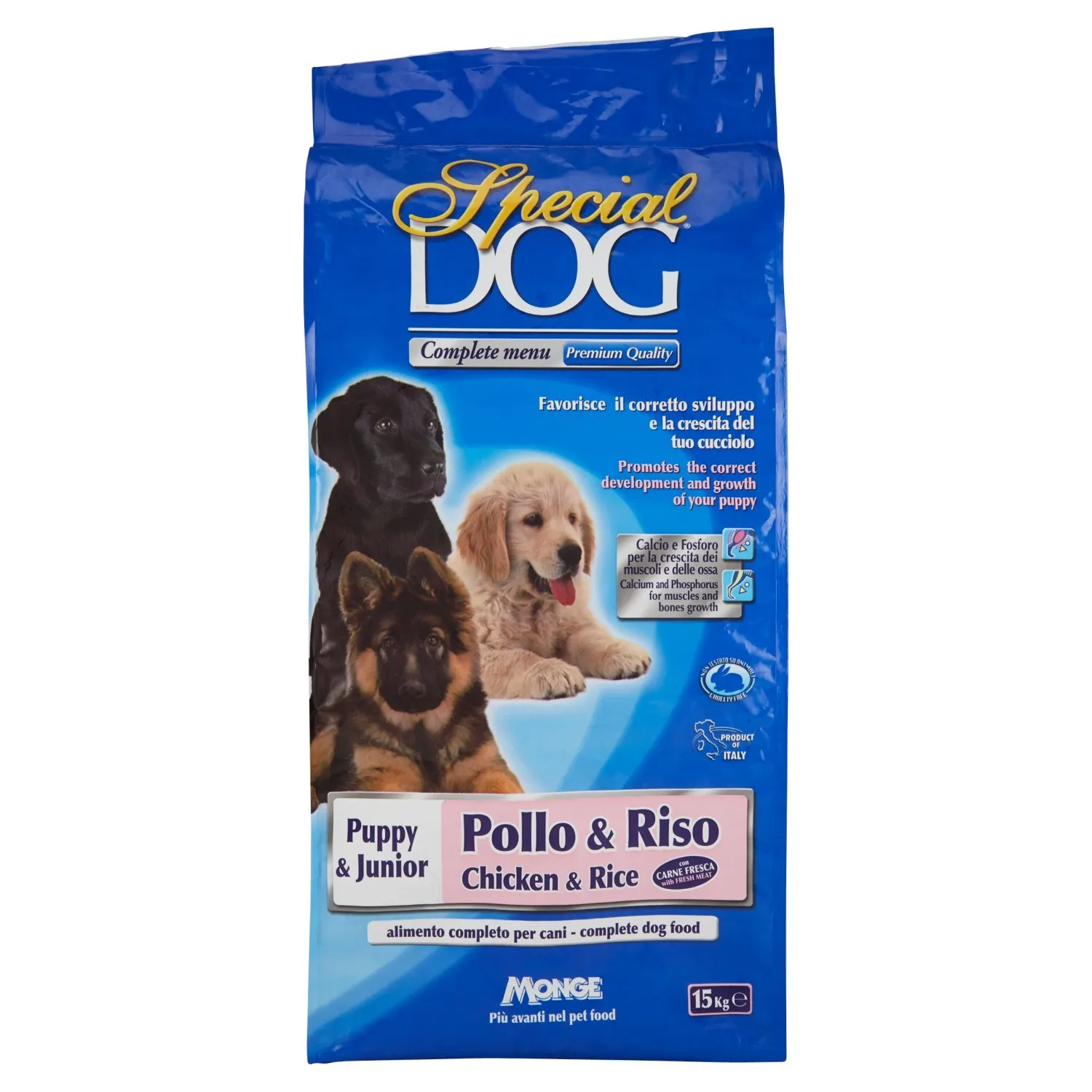 Monge Special Dog Crocc. Puppy & Junior - 15 kg - immagine 1