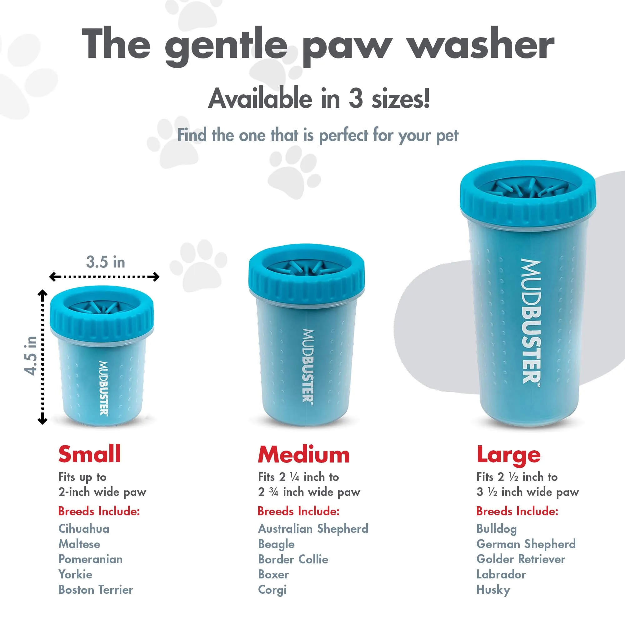 Dexas MudBuster Pulisci Zampe per Cani Portatile - immagine 3