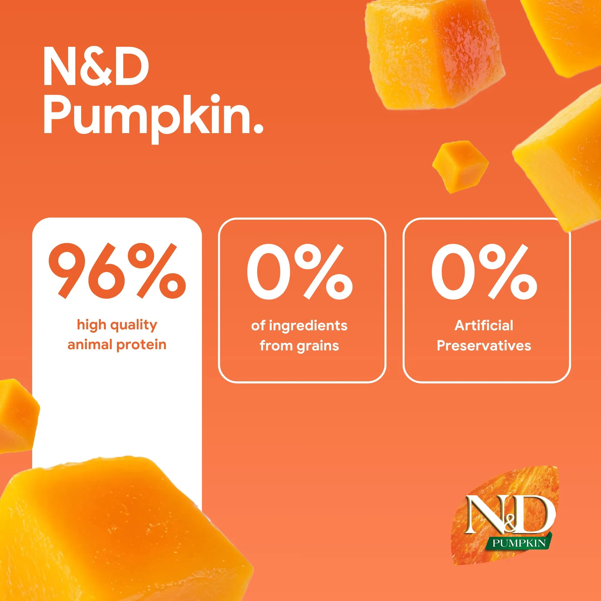 Farmina, N&D Pumpkin, Agnello, Zucca e Mirtilli, Cane Adult Mini, 7kg - immagine 3