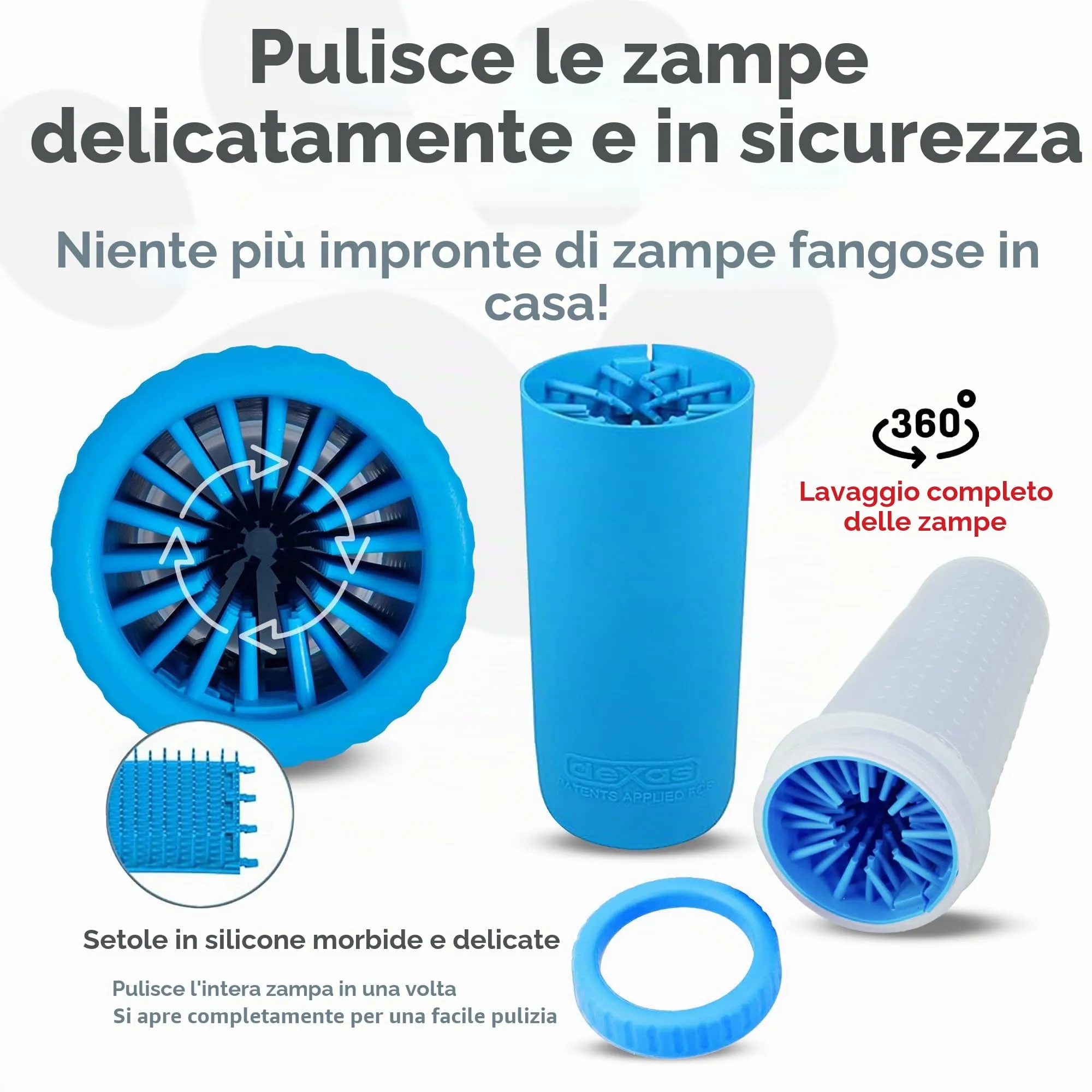 Dexas Mudbuster Large Pro Blu - immagine 2