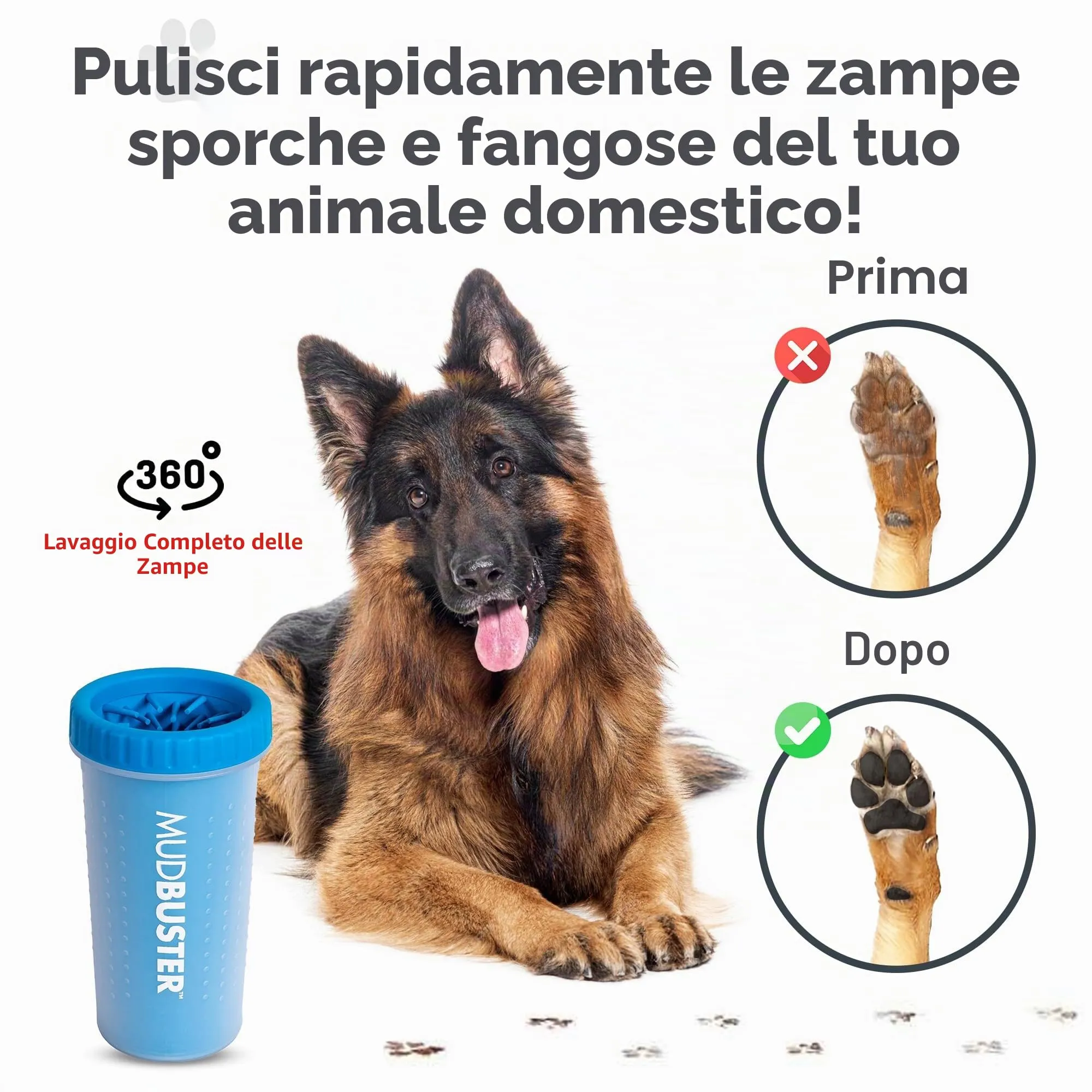 Dexas Mudbuster Large Pro Blu - immagine 4