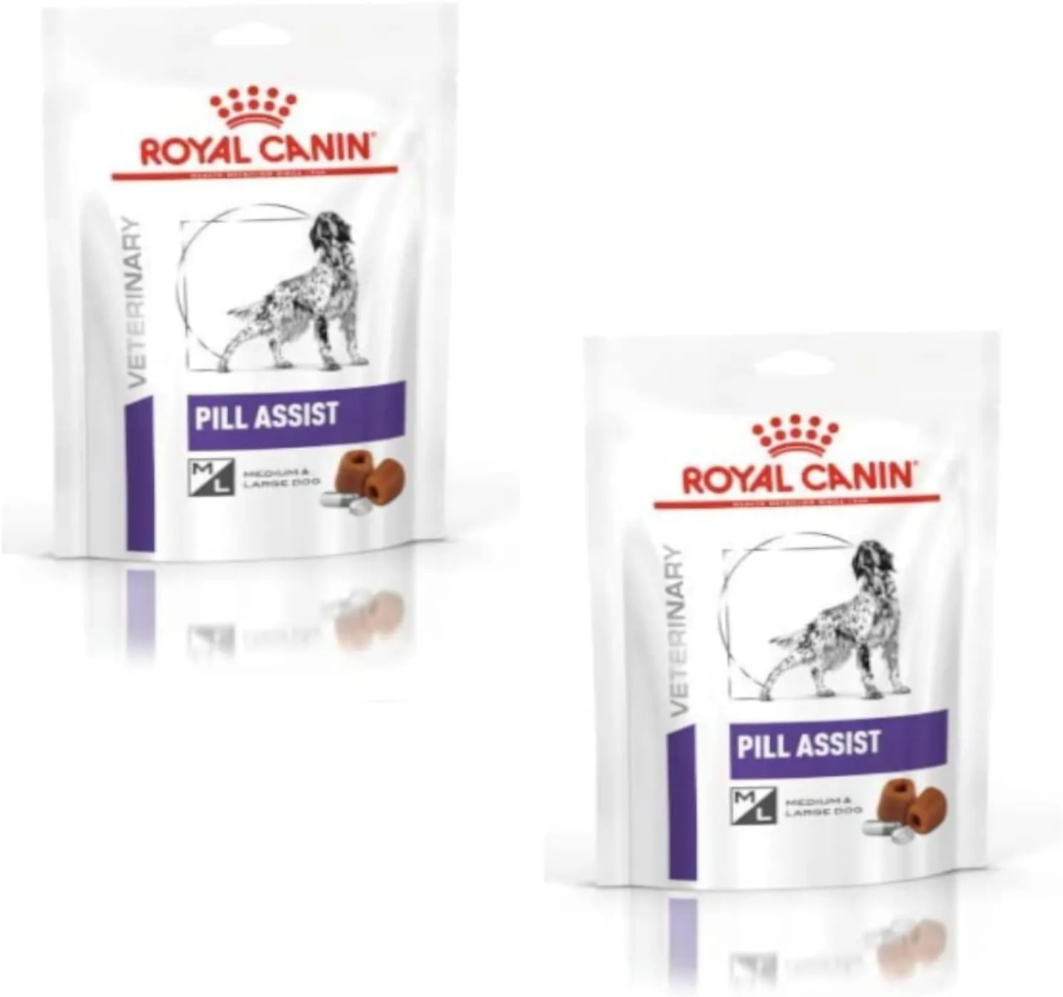 Royal Canin Pill Assist Medium & Large Dog | Confezioe Doppia |2 x 225 g | Crocchette modellabili per la somministrazione di farmaci a cani adulti di razza media e grande - immagine 1