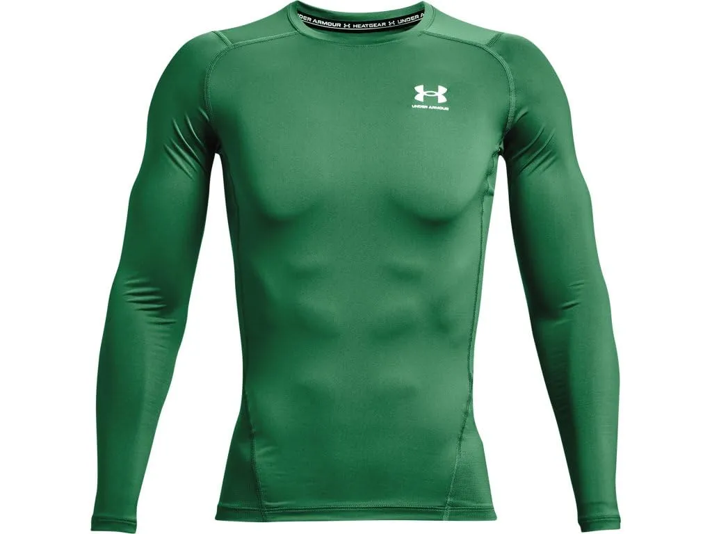 Under Armour HeatGear Ibrido da Uomo, Team Kelly Green/White, 4XL - immagine 5