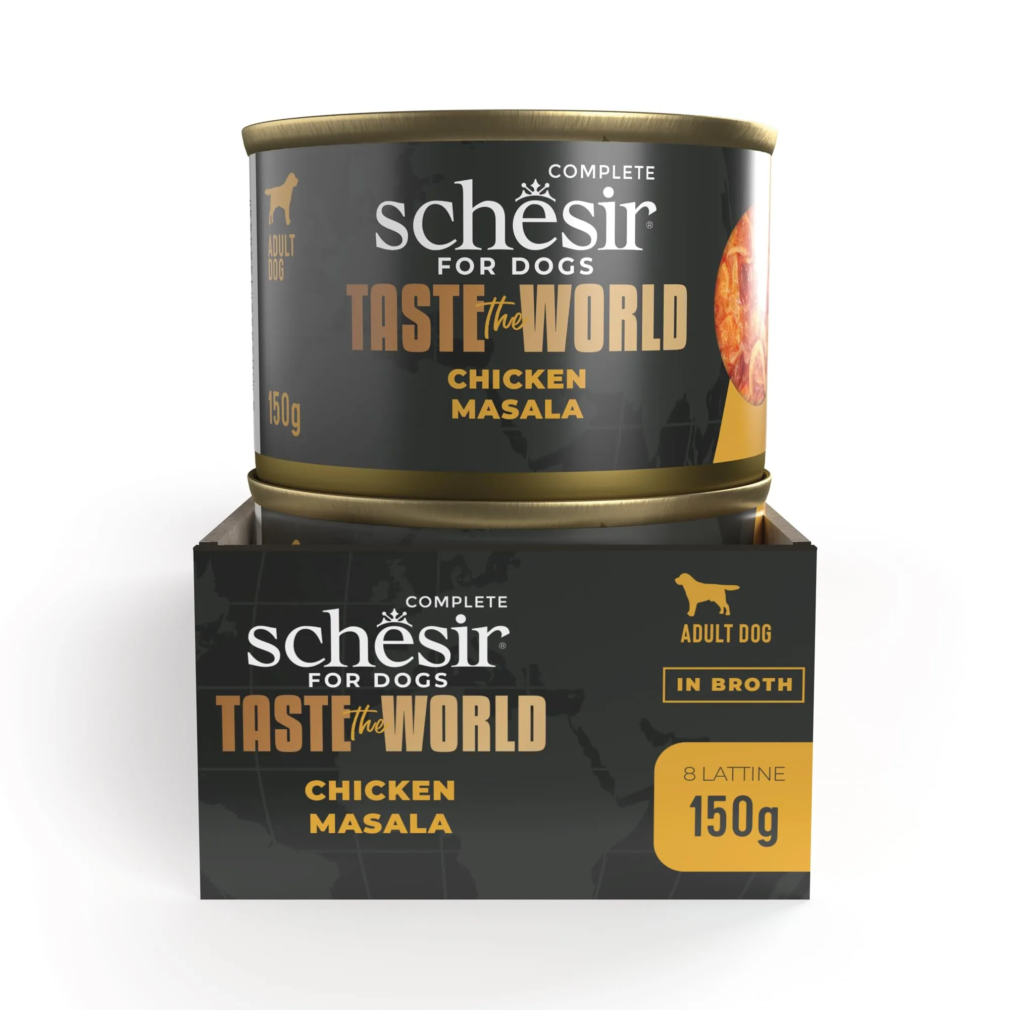 Schesir Taste The World Chicken Masala 8X150g - immagine 4