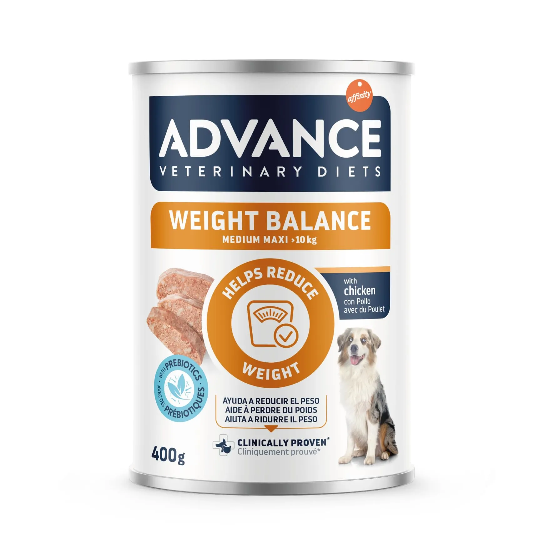 Advance Diets Cibo Umido per Cani - Weight Balance - 6 scatolette da 400g - immagine 2