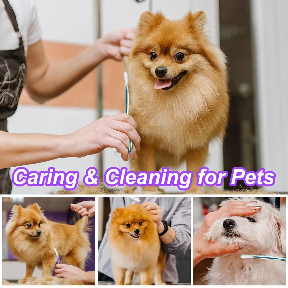 Ainiv 4 Pezzi Pinzette in Acciaio Inox, 12.5cm Pinzette per Toelettatura Animali, Pinza per La Pesca, Pinze Locking Set, per Pulizia Orecchie da Cane e Cura Degli Animali (Testa Dritta + Gomito) - immagine 5