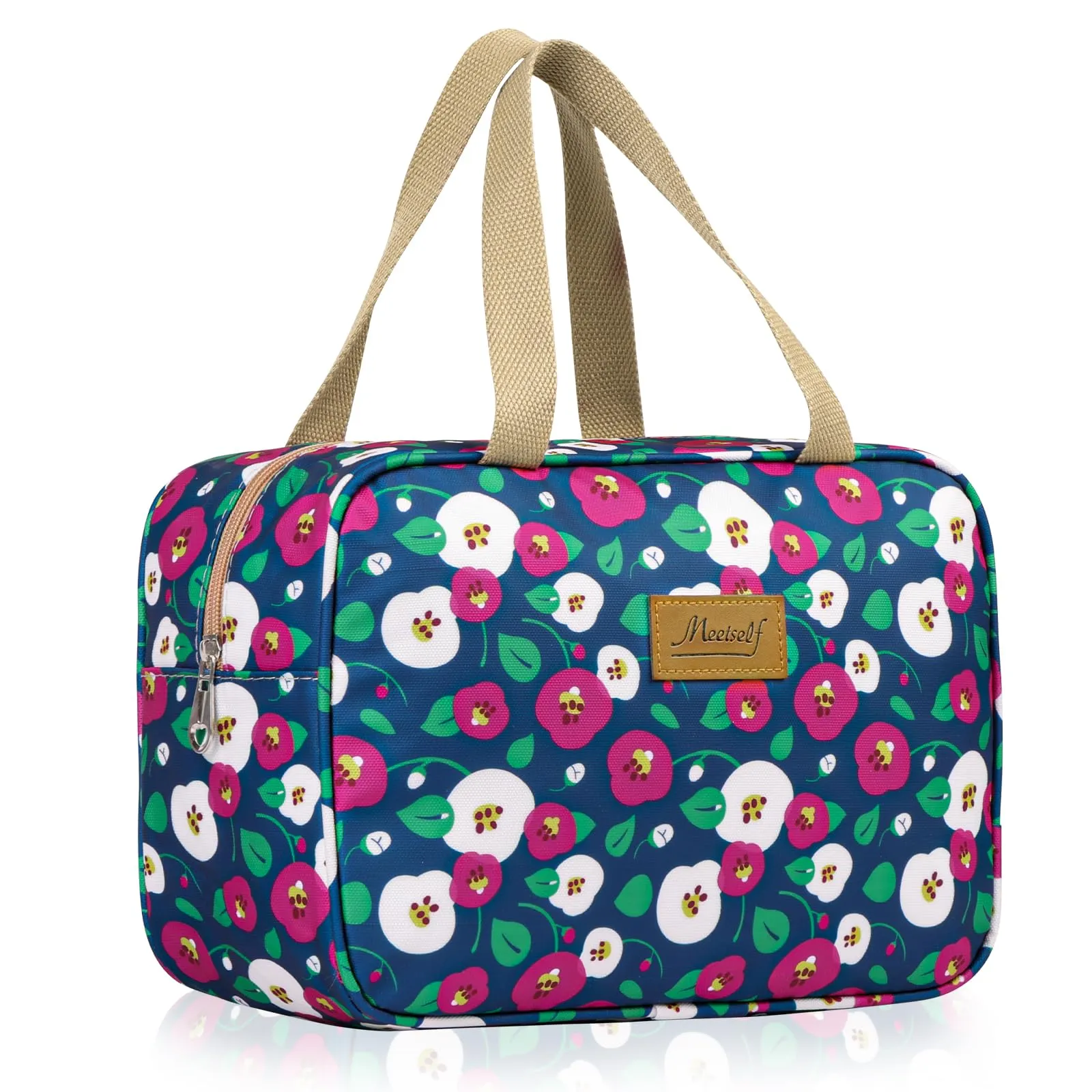 Aucuu Beauty Case Da Viaggio, Borsa da Toilette per Donna, Borse per Cosmetici con zip,Borsa Da Toilette Impermeabile Di Grande Capacità Per Brevi Viaggi, Affari E Ufficio - immagine 1