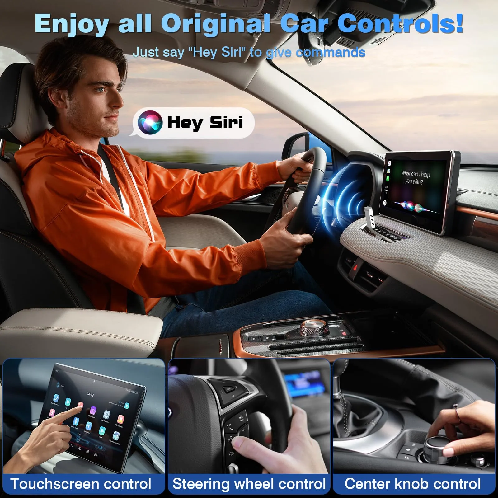 Drepint Adattatore Wireless 2 in 1 per CarPlay & Android Auto - immagine 4