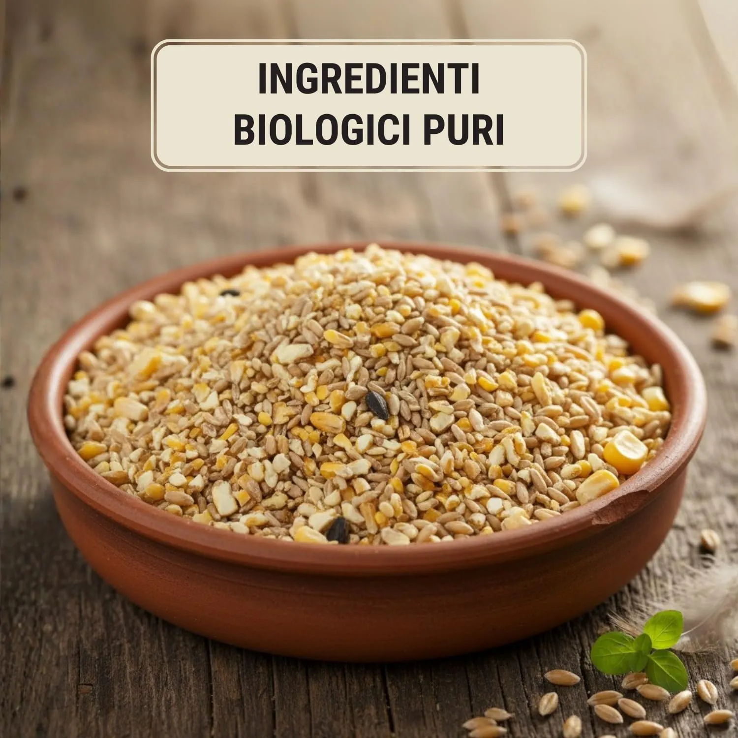 Agrarzone BIO Mangime per Galline Mix Granaglie 20 kg - Alimento Biologico per Ovaiole - 100% Naturale & Senza OGM - Qualità Premium Austria - immagine 2