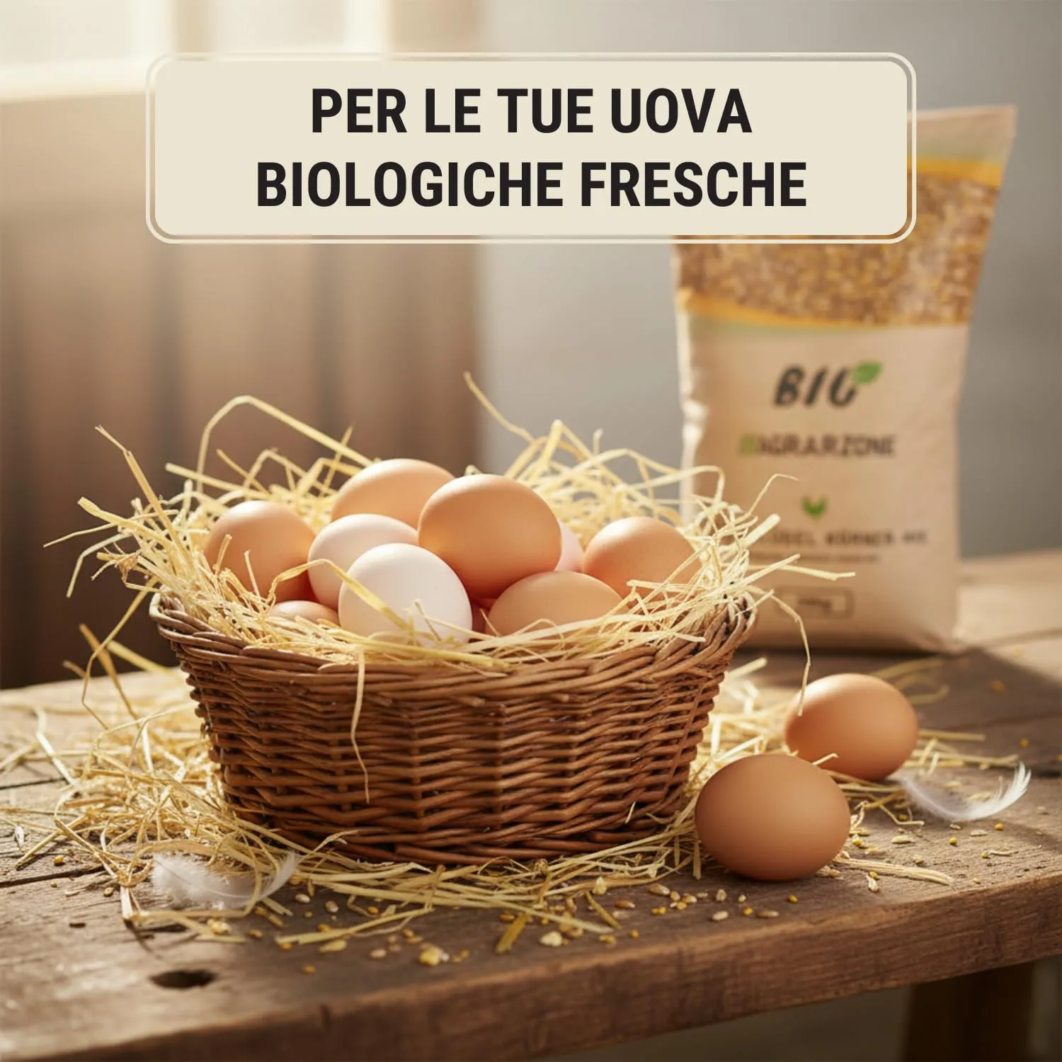 Agrarzone BIO Mangime per Galline Mix Granaglie 20 kg - Alimento Biologico per Ovaiole - 100% Naturale & Senza OGM - Qualità Premium Austria - immagine 5