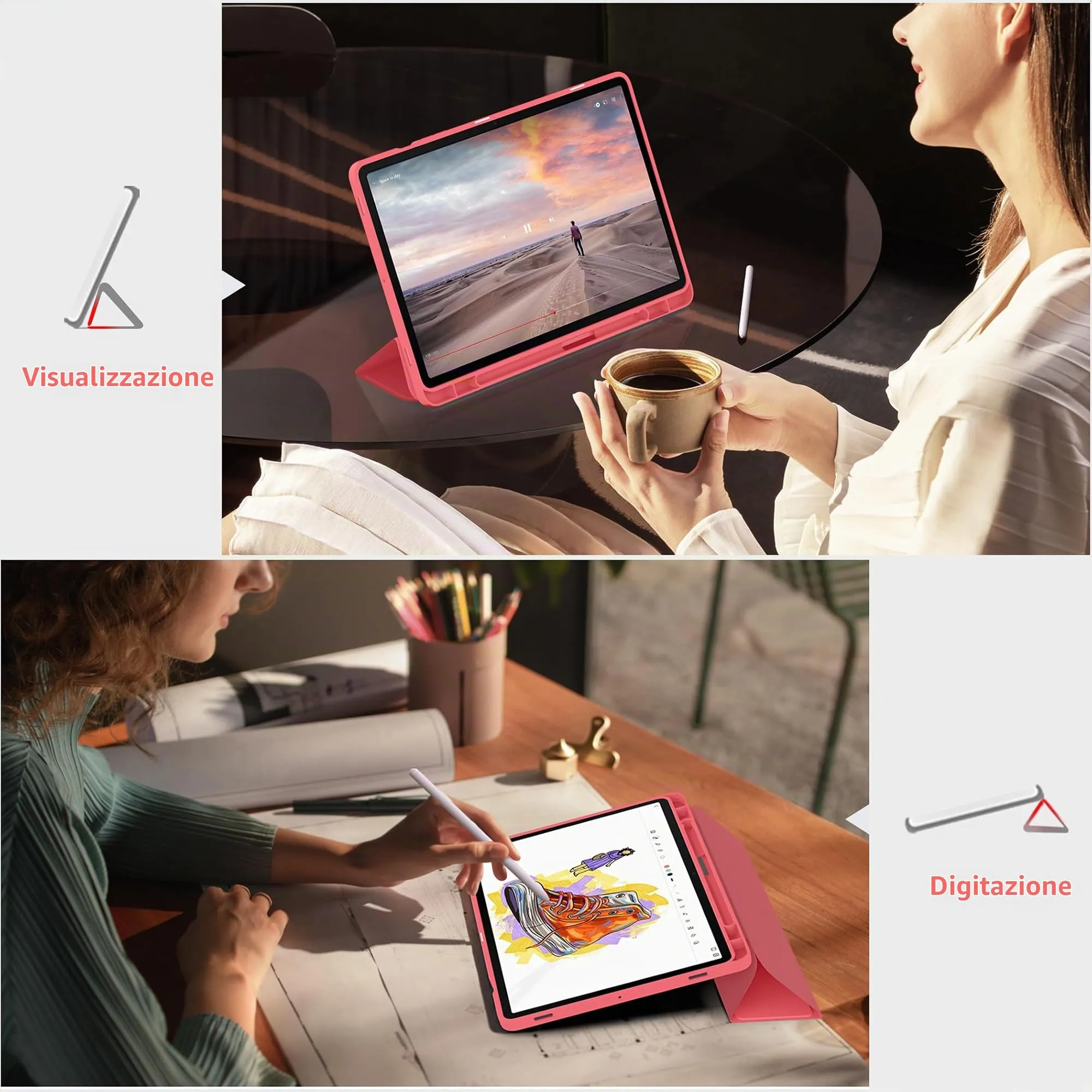EasyAcc Custodia Cover Compatibile con Samsung Galaxy Tab S10 Lite - immagine 2