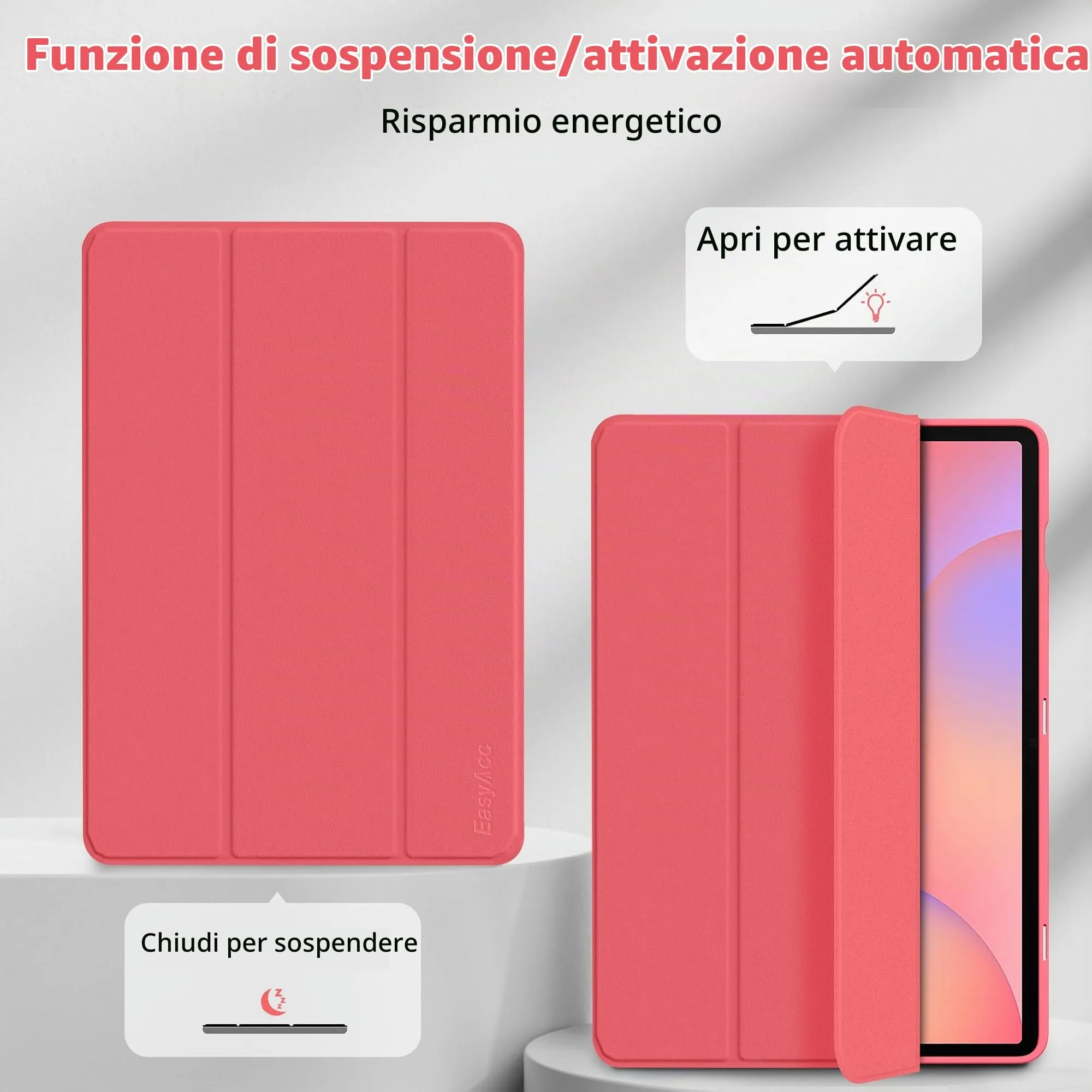 EasyAcc Custodia Cover Compatibile con Samsung Galaxy Tab S10 Lite - immagine 5
