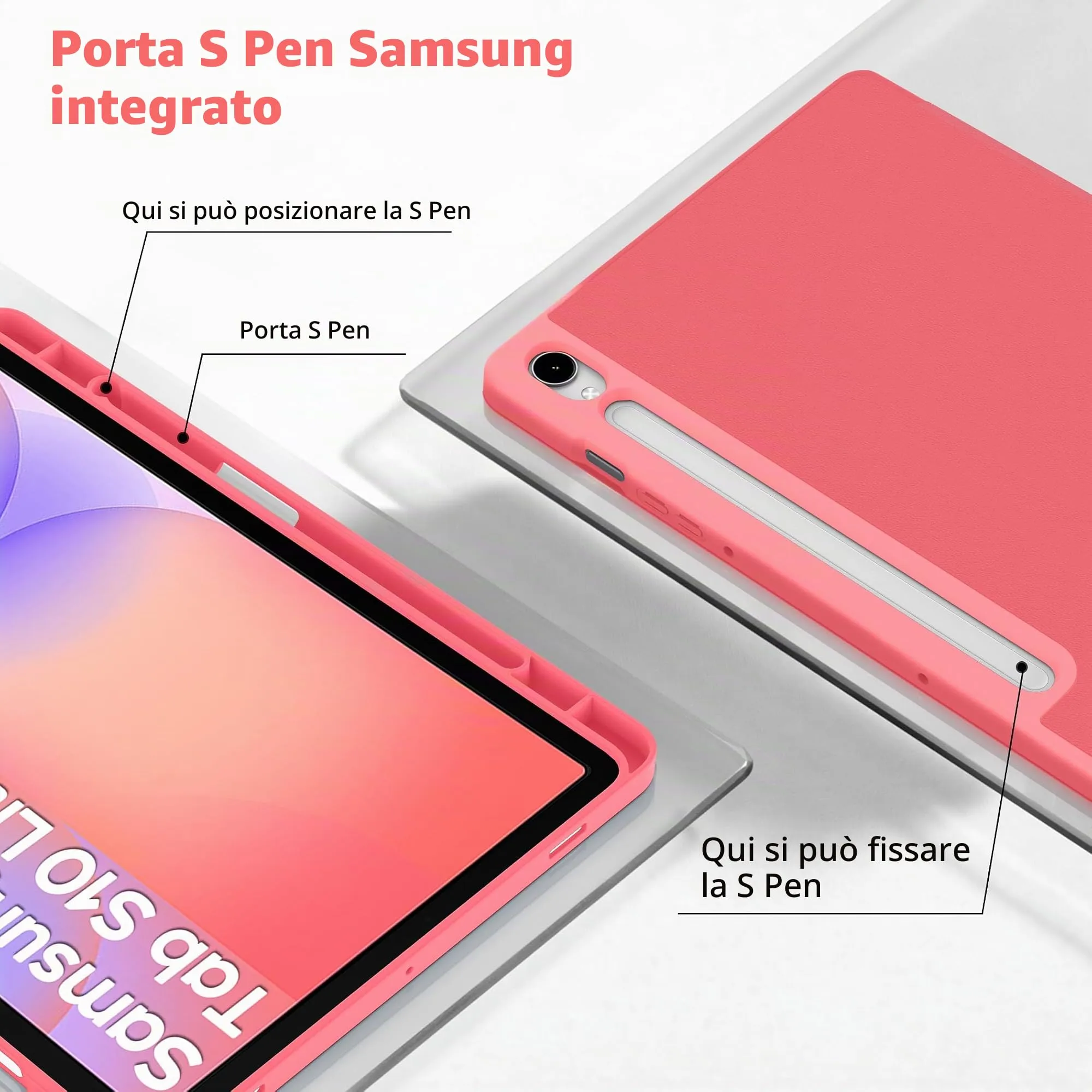 EasyAcc Custodia Cover Compatibile con Samsung Galaxy Tab S10 Lite - immagine 6