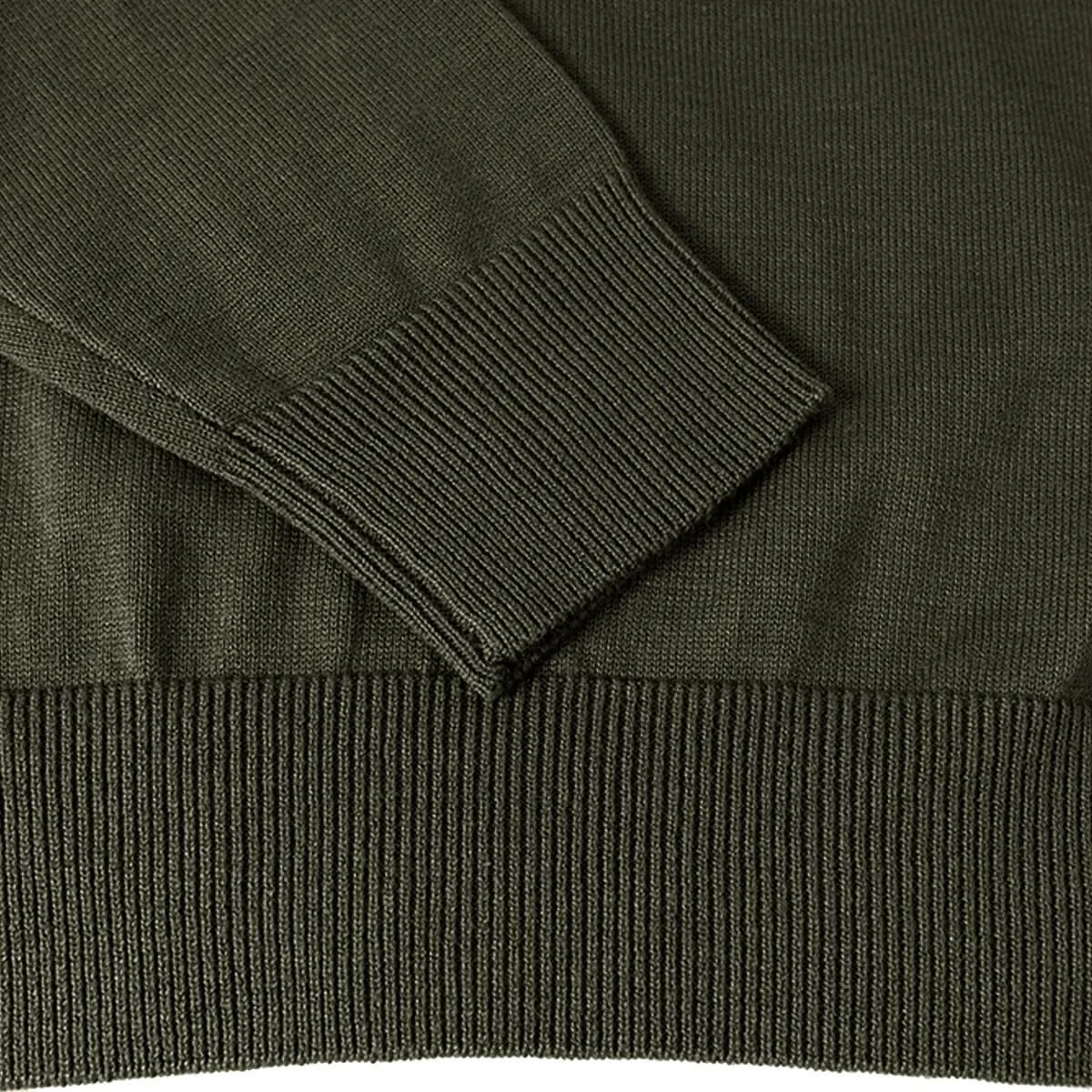 Calvin Klein Uomo Maglione Golf Girocollo - Oliva Polverosa - 3XL - immagine 6