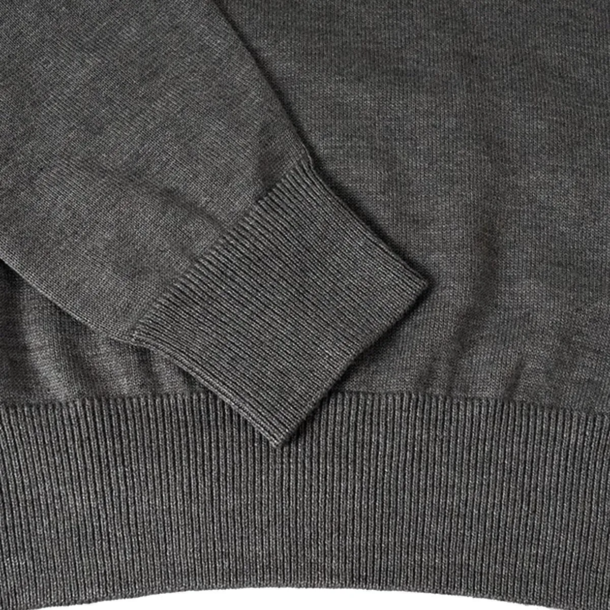 Calvin Klein Uomo Maglione Golf Girocollo - Ardesia mélange - 4XL - immagine 6