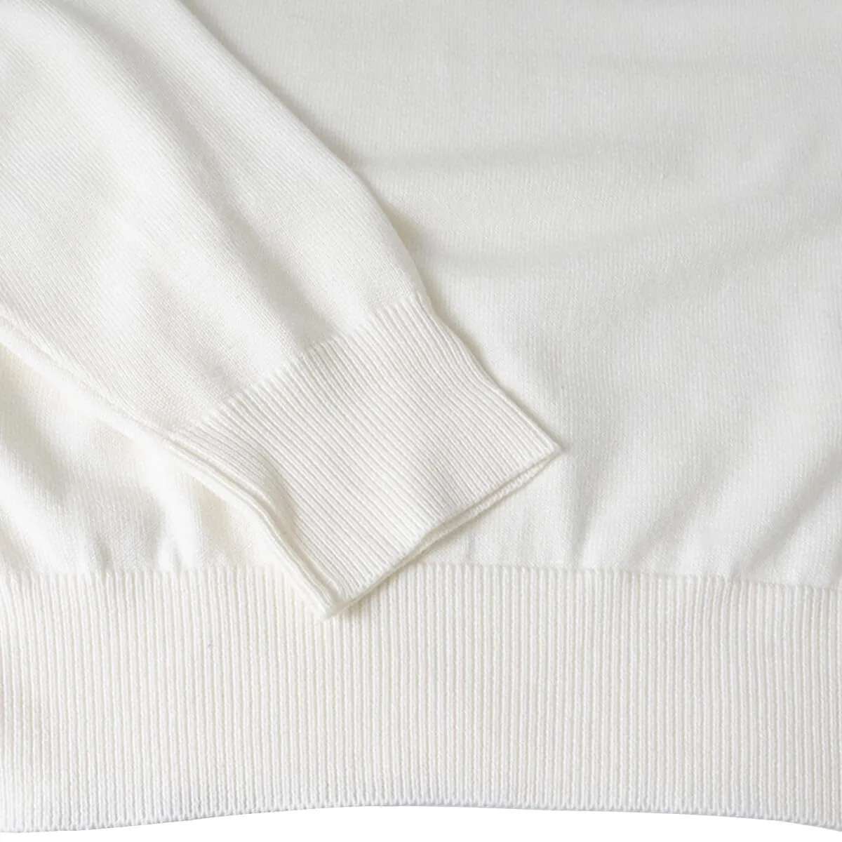 Calvin Klein Uomo Maglione Golf Girocollo - Bianco - M - immagine 6