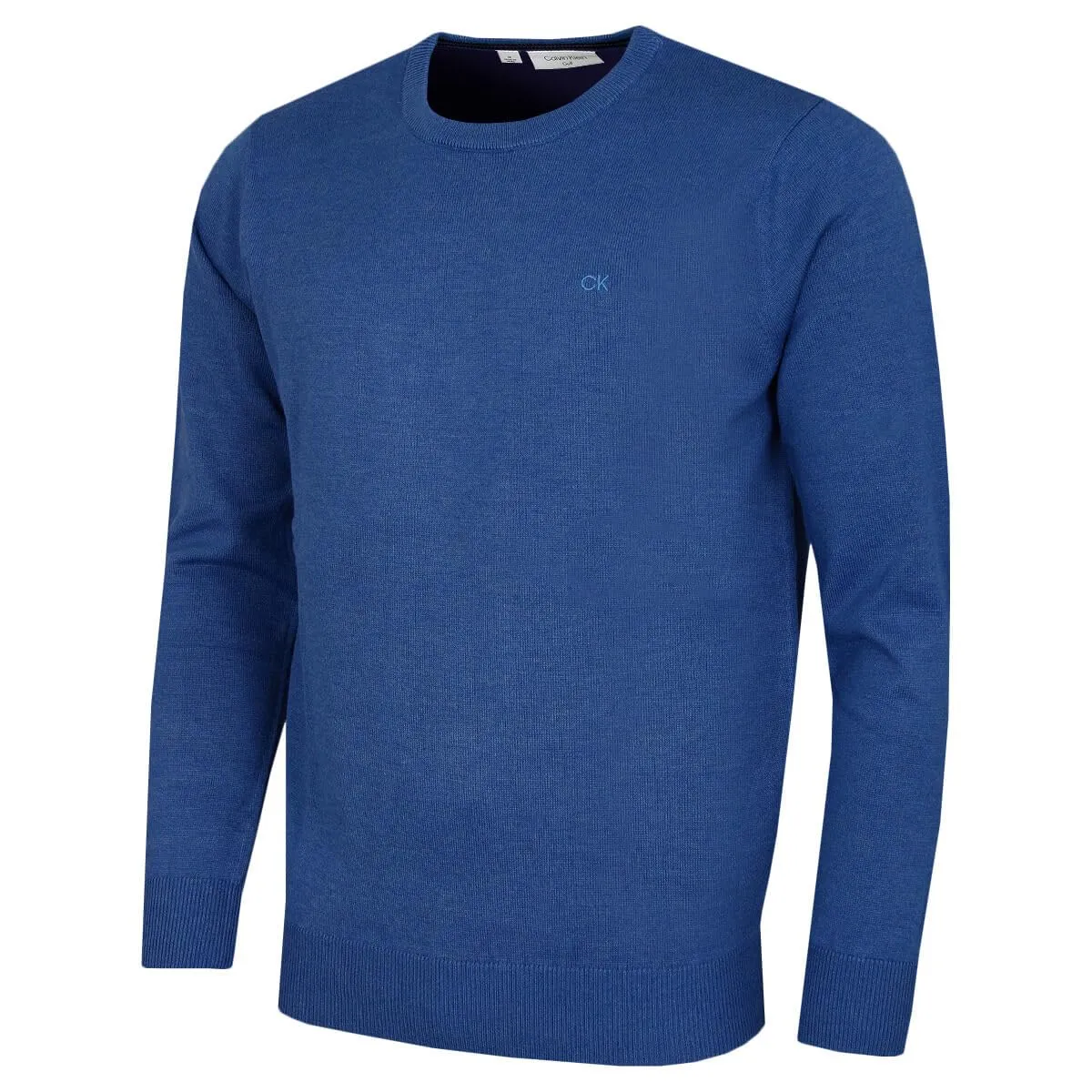 Calvin Klein Uomo Maglione Golf Girocollo - Blu Atlantico - 4XL - immagine 1